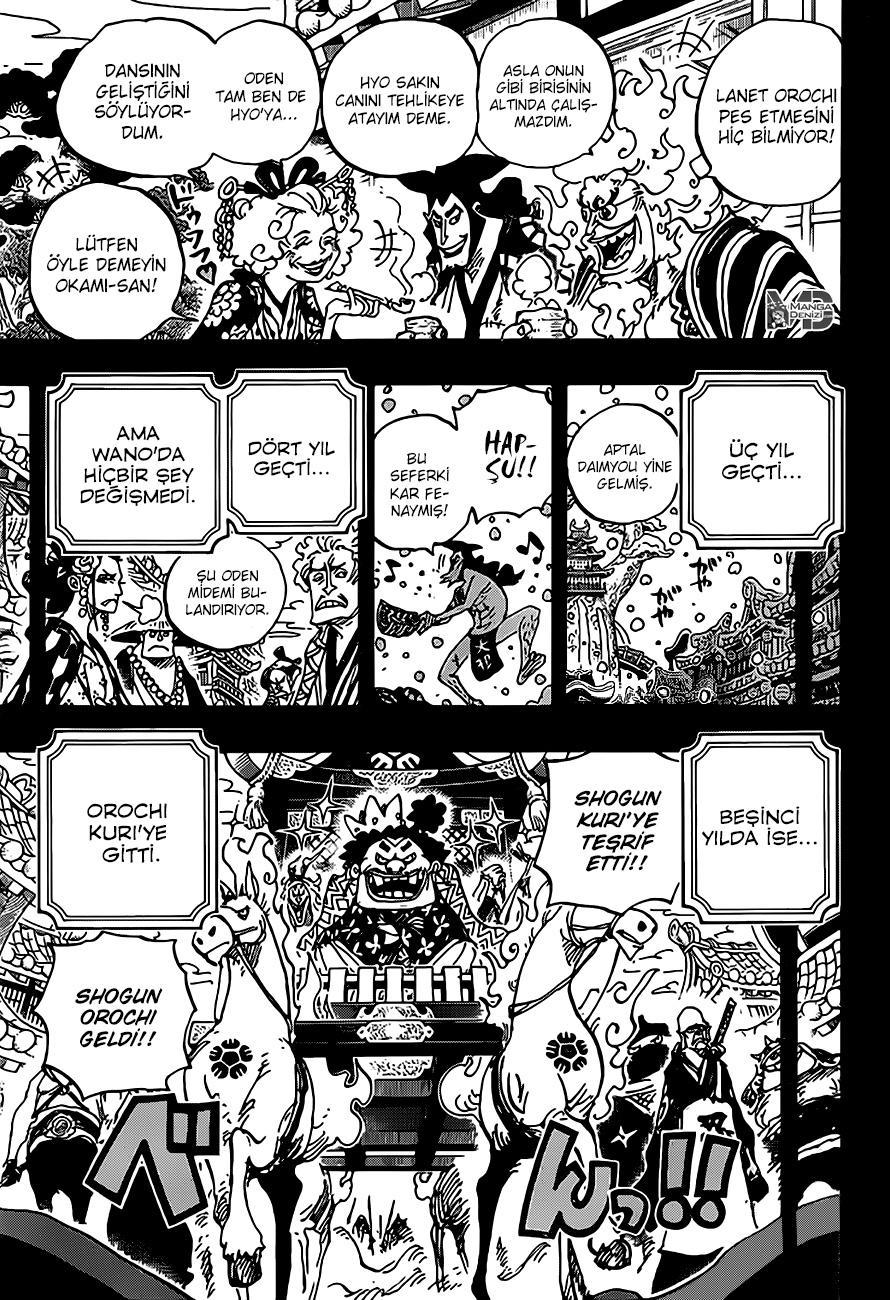 One Piece mangasının 0969 bölümünün 13. sayfasını okuyorsunuz.