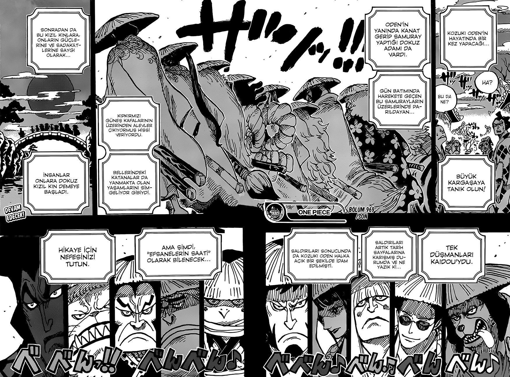 One Piece mangasının 0969 bölümünün 16. sayfasını okuyorsunuz.