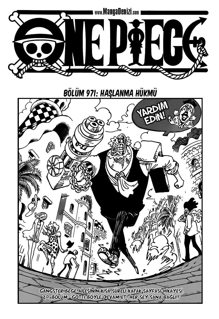 One Piece mangasının 0971 bölümünün 2. sayfasını okuyorsunuz.