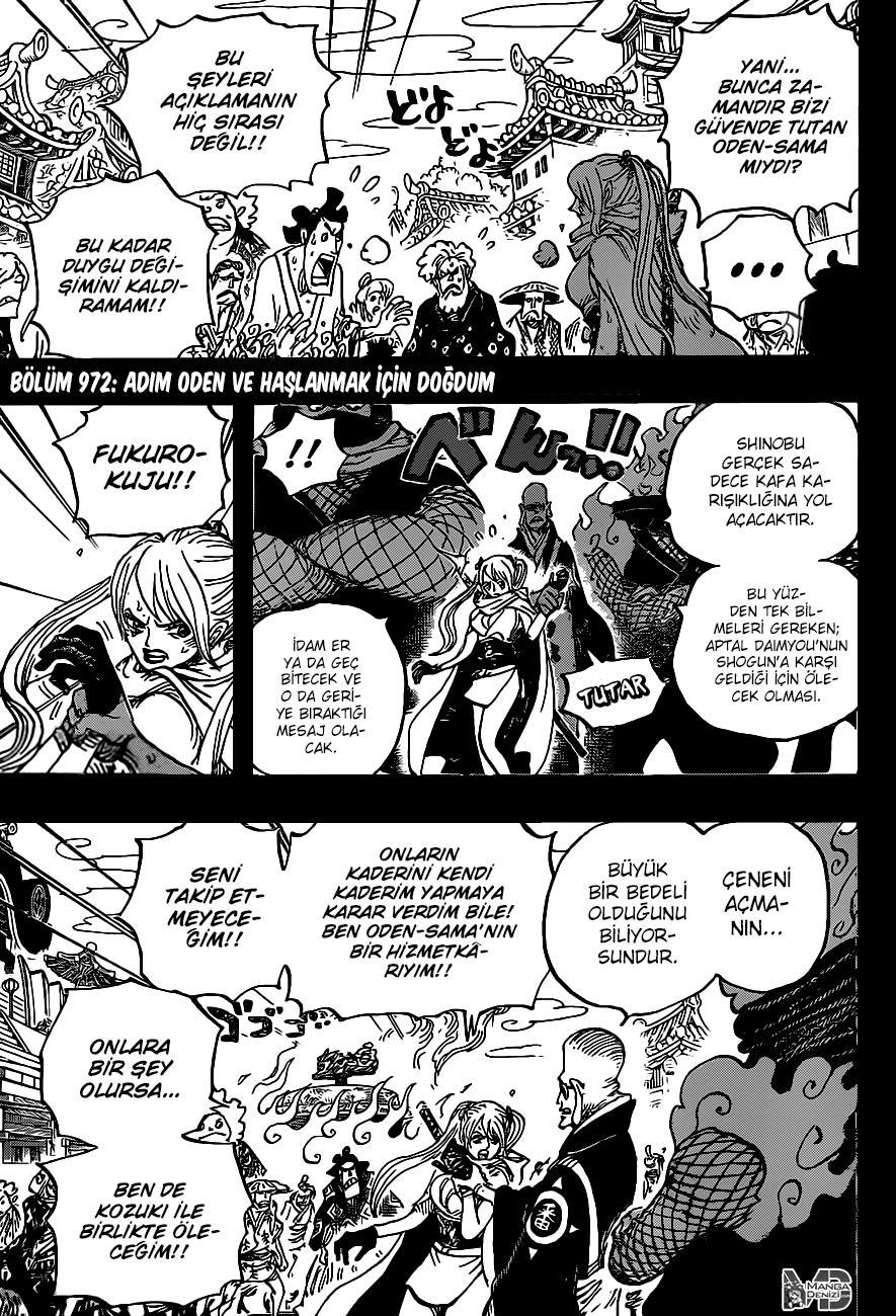 One Piece mangasının 0972 bölümünün 2. sayfasını okuyorsunuz.