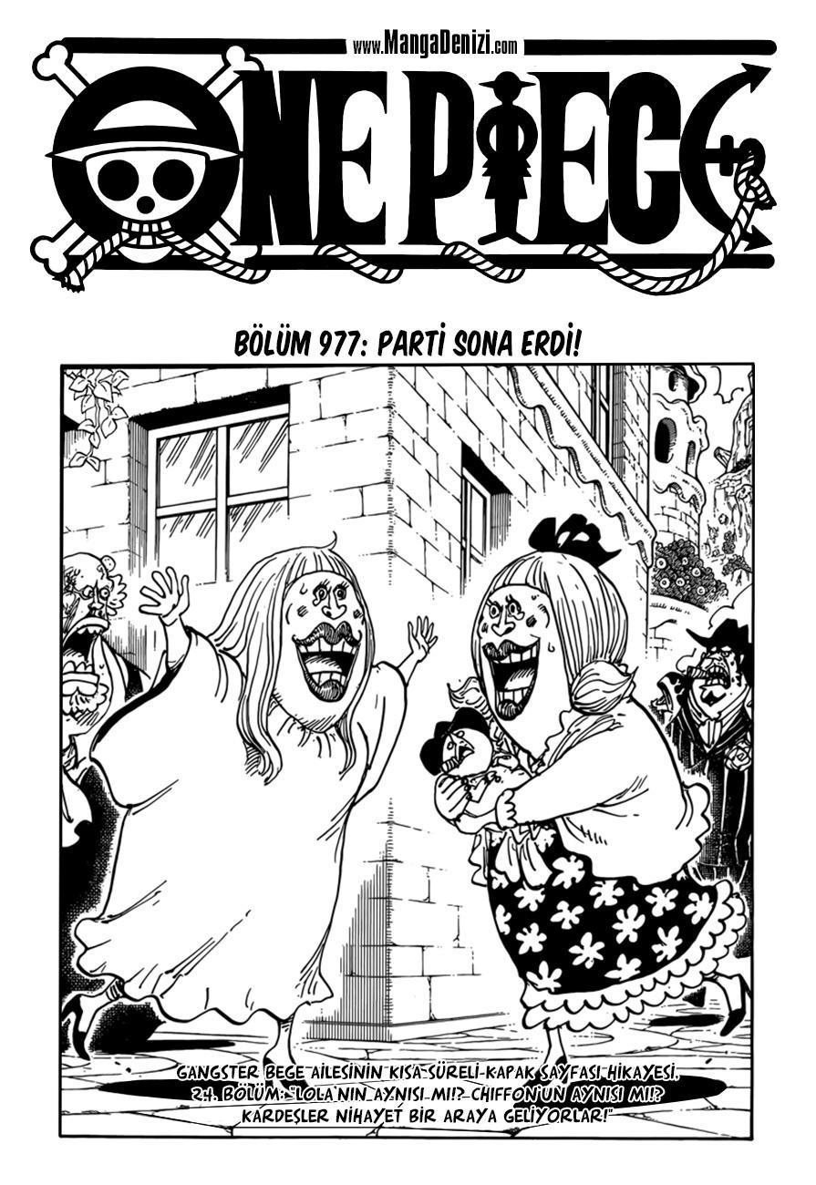 One Piece mangasının 0977 bölümünün 2. sayfasını okuyorsunuz.