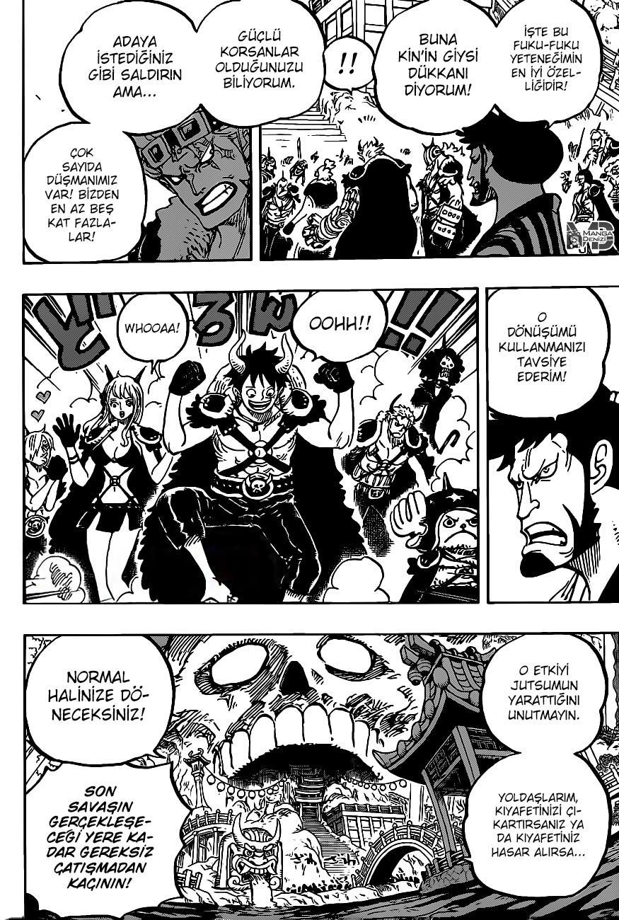 One Piece mangasının 0978 bölümünün 10. sayfasını okuyorsunuz.