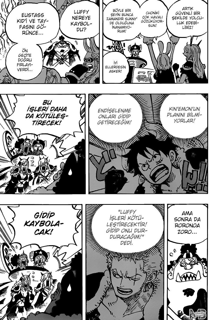 One Piece mangasının 0979 bölümünün 8. sayfasını okuyorsunuz.