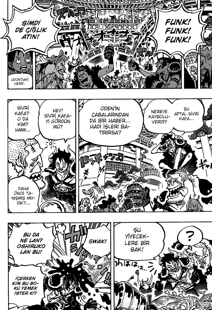 One Piece mangasının 0979 bölümünün 16. sayfasını okuyorsunuz.