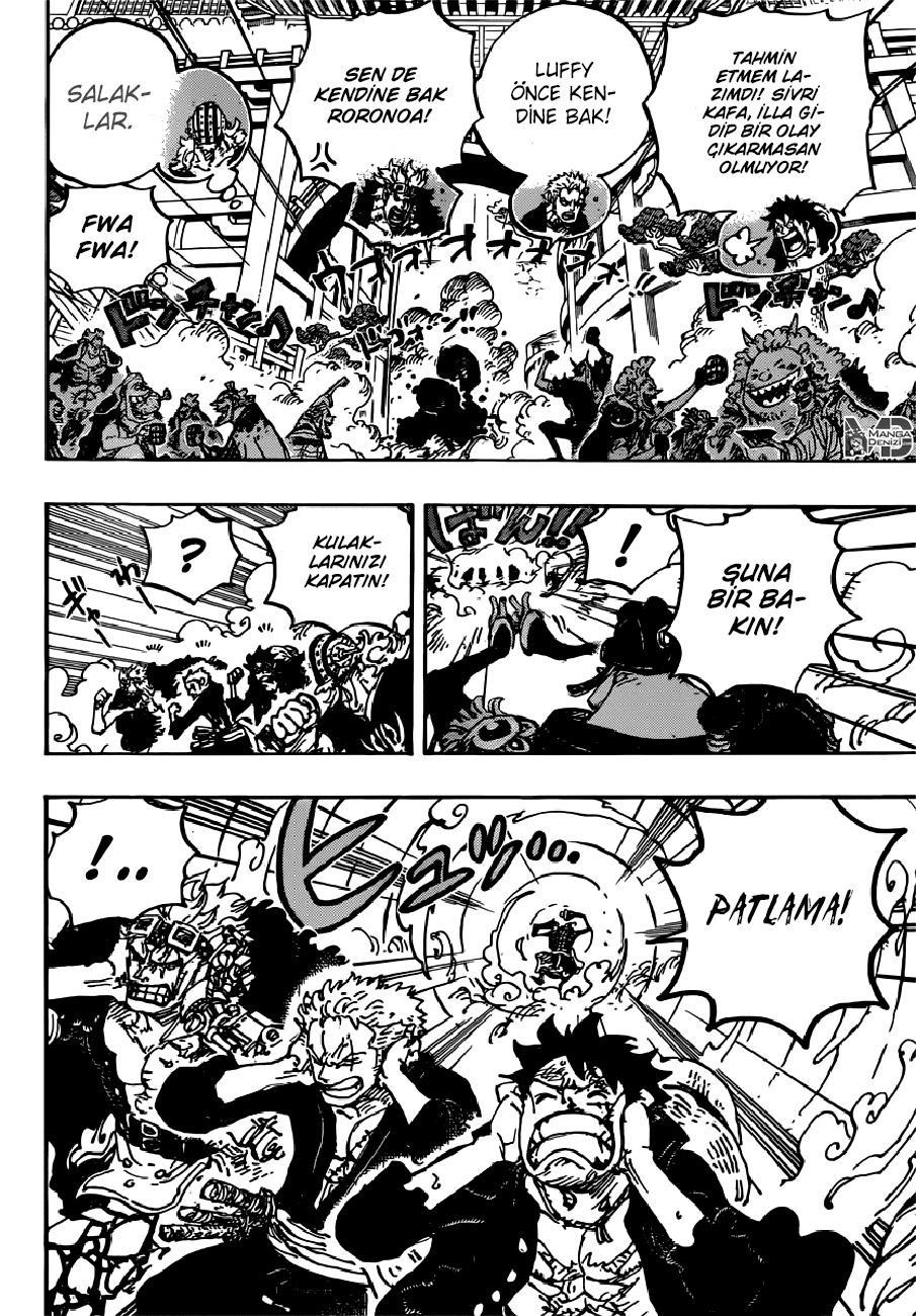 One Piece mangasının 0981 bölümünün 8. sayfasını okuyorsunuz.