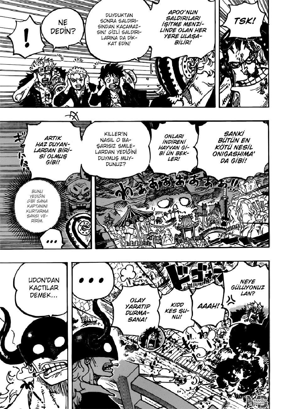 One Piece mangasının 0981 bölümünün 9. sayfasını okuyorsunuz.