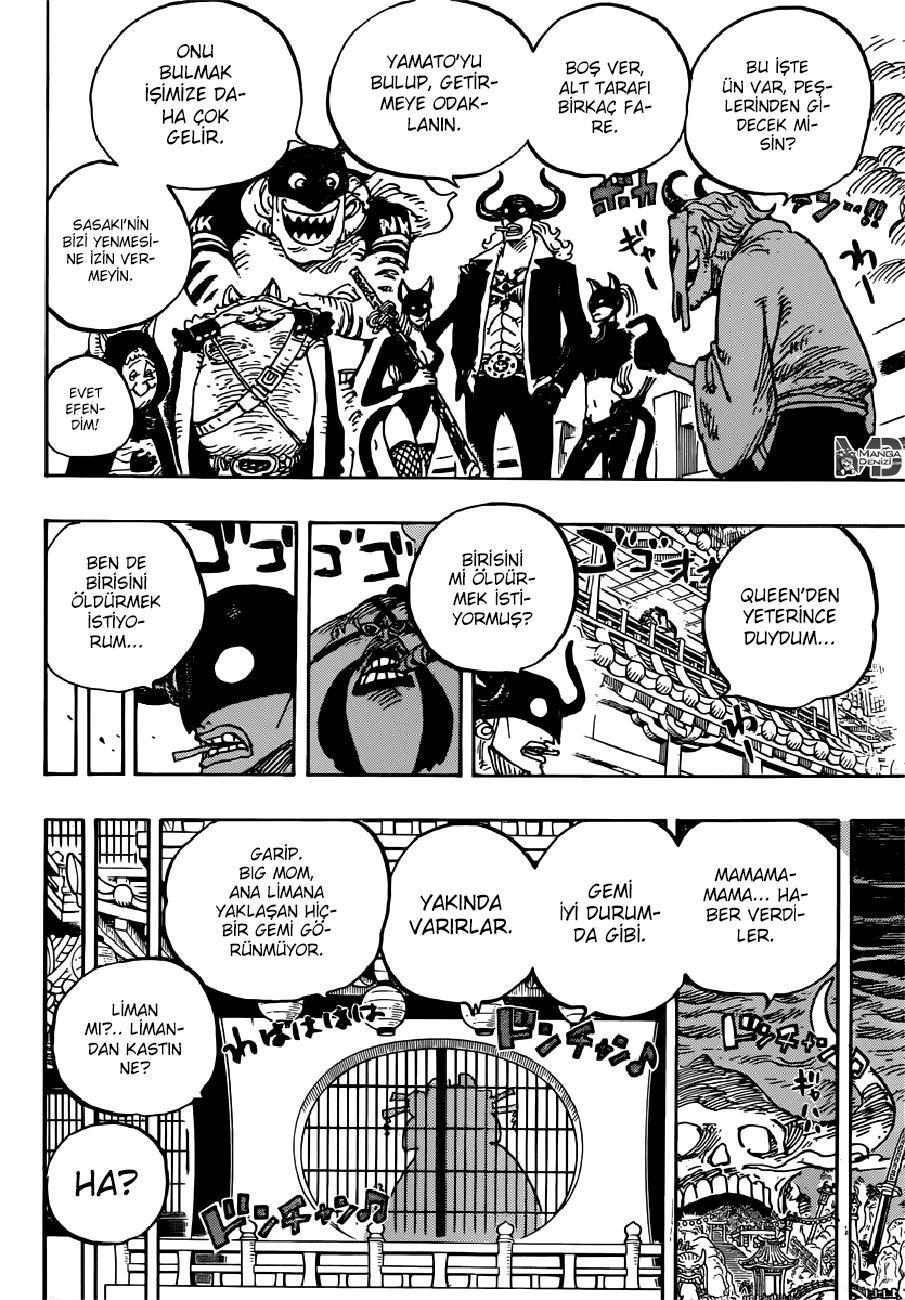 One Piece mangasının 0981 bölümünün 10. sayfasını okuyorsunuz.