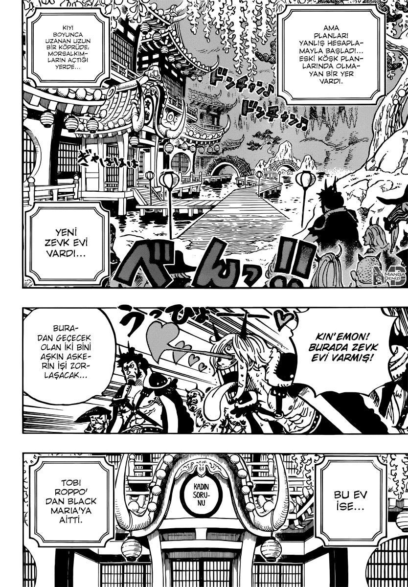 One Piece mangasının 0981 bölümünün 12. sayfasını okuyorsunuz.