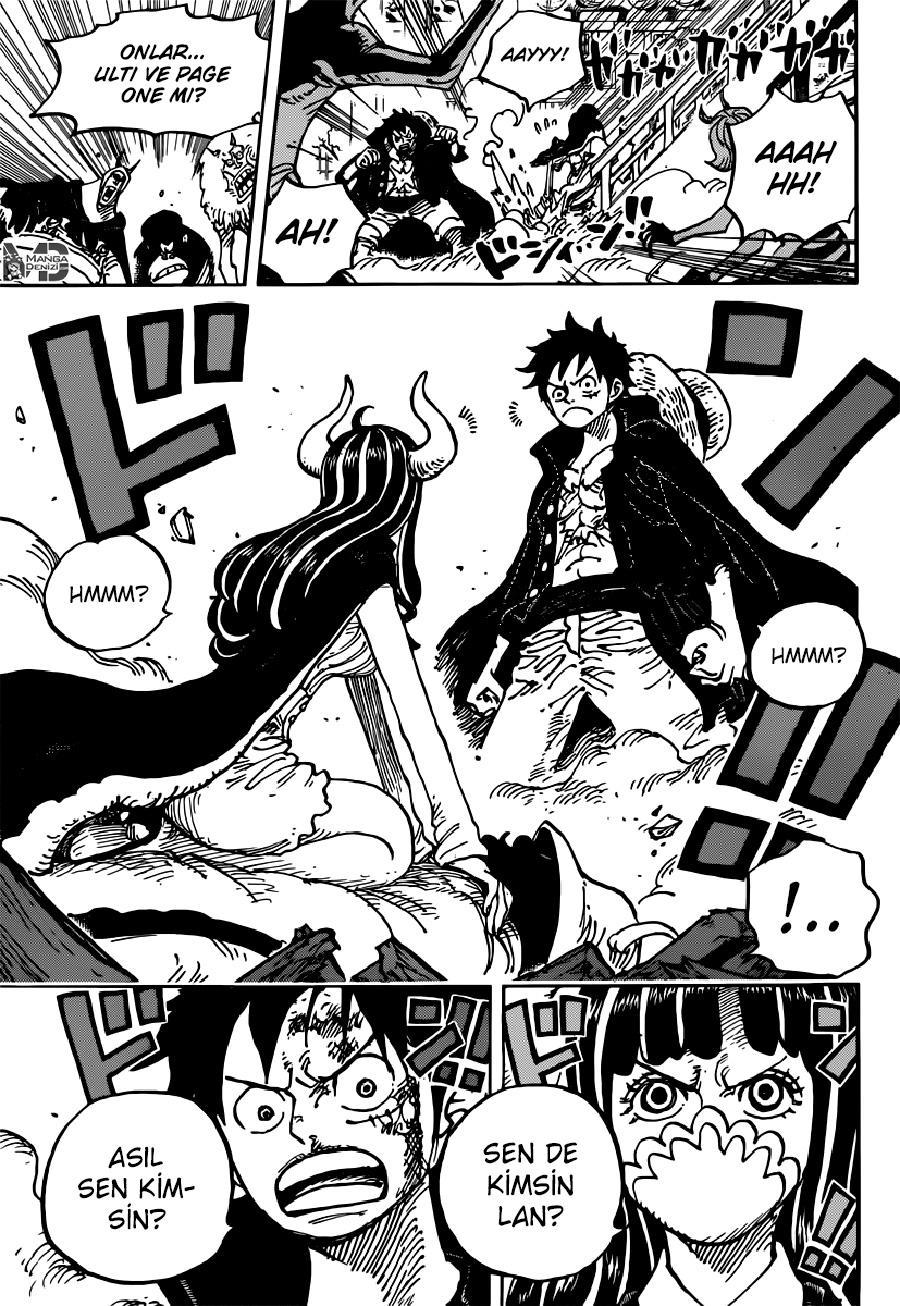 One Piece mangasının 0982 bölümünün 18. sayfasını okuyorsunuz.