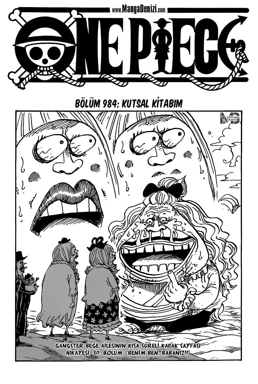 One Piece mangasının 0984 bölümünün 2. sayfasını okuyorsunuz.