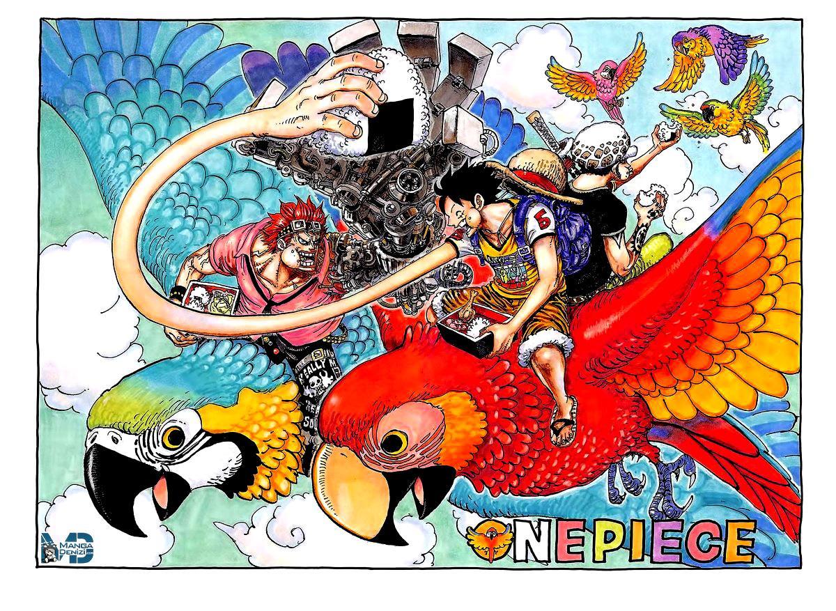 One Piece mangasının 0985 bölümünün 2. sayfasını okuyorsunuz.