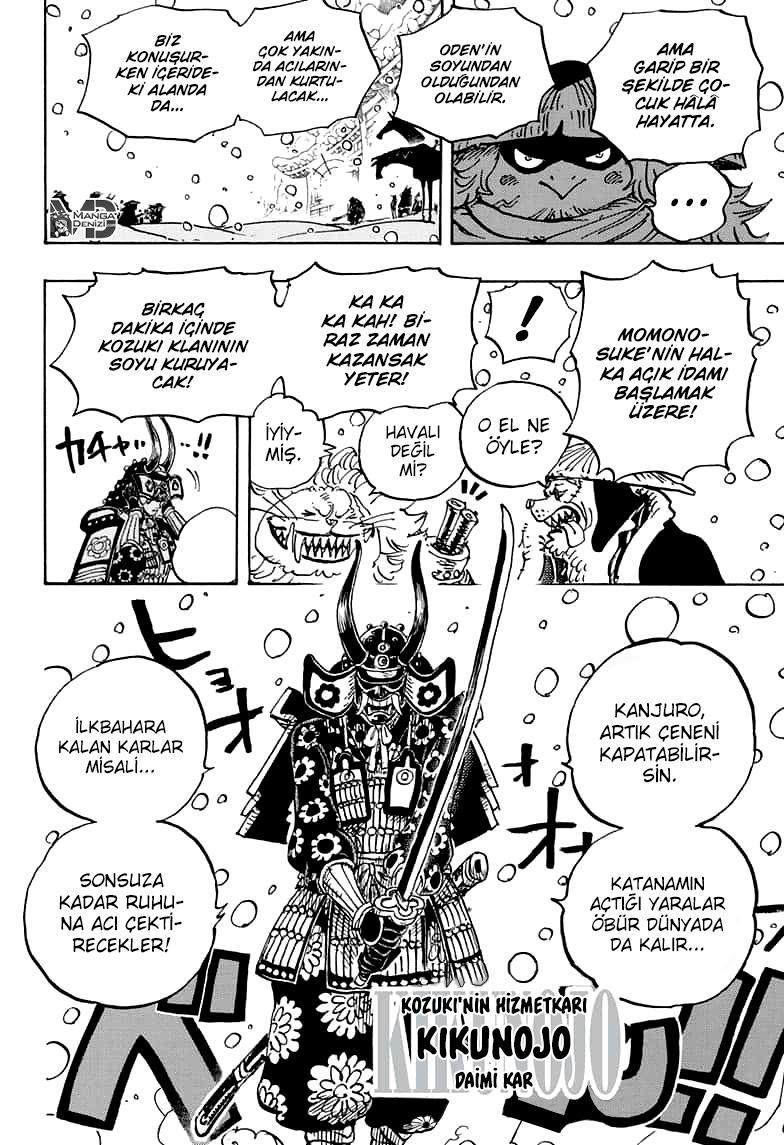 One Piece mangasının 0985 bölümünün 5. sayfasını okuyorsunuz.