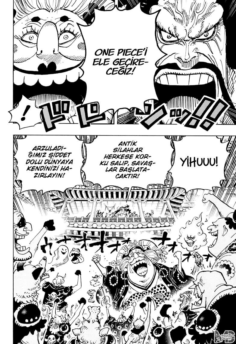 One Piece mangasının 0985 bölümünün 12. sayfasını okuyorsunuz.