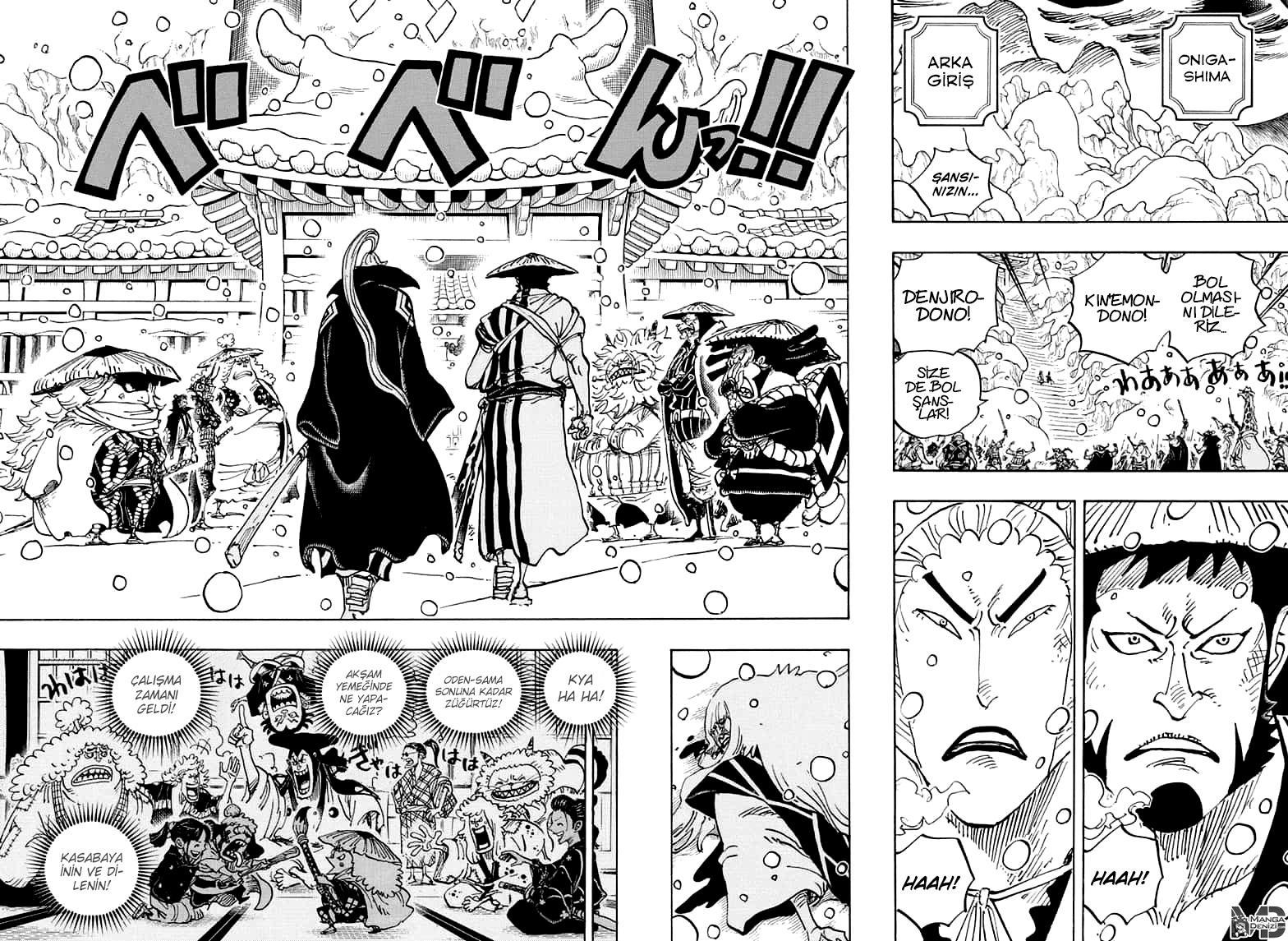 One Piece mangasının 0986 bölümünün 3. sayfasını okuyorsunuz.