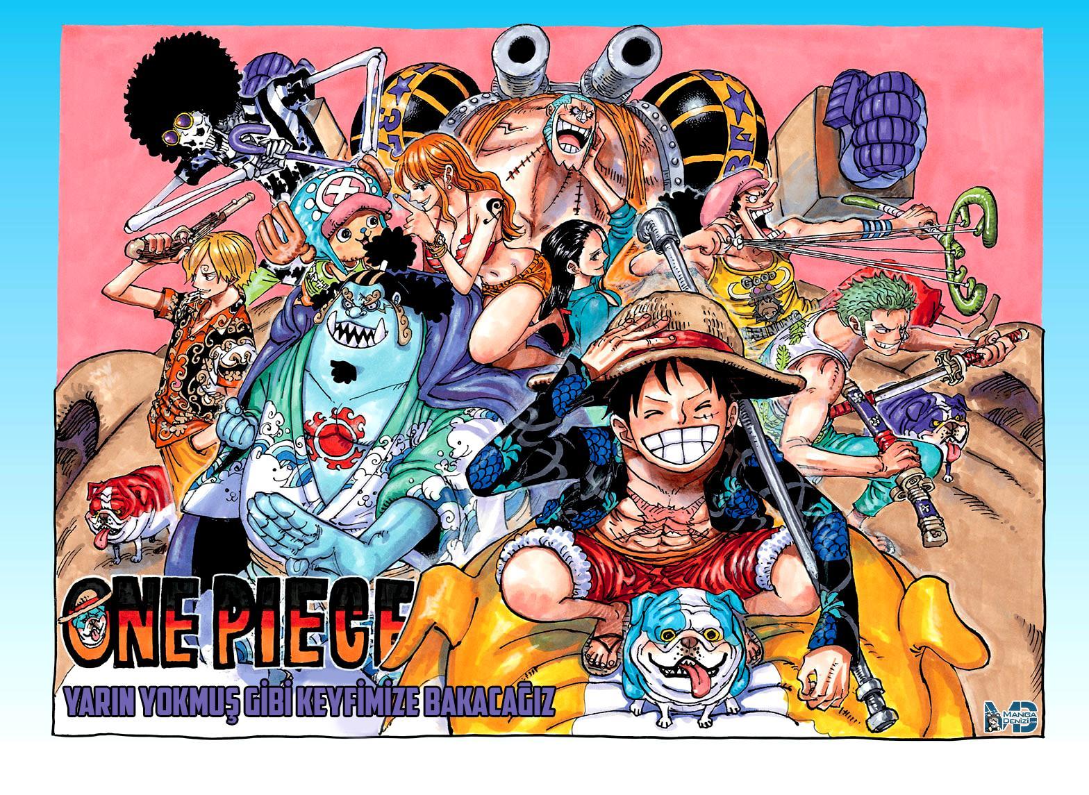 One Piece mangasının 0987 bölümünün 2. sayfasını okuyorsunuz.
