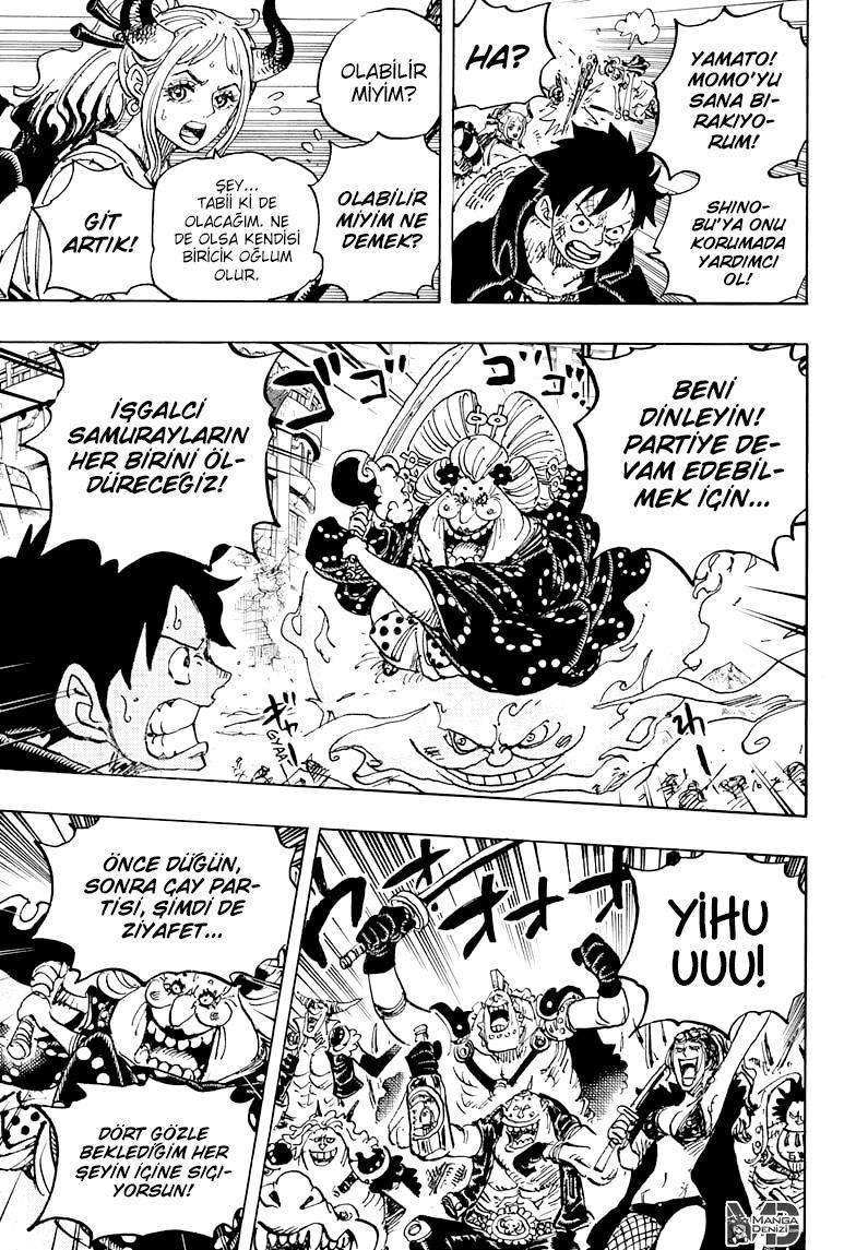 One Piece mangasının 0988 bölümünün 11. sayfasını okuyorsunuz.