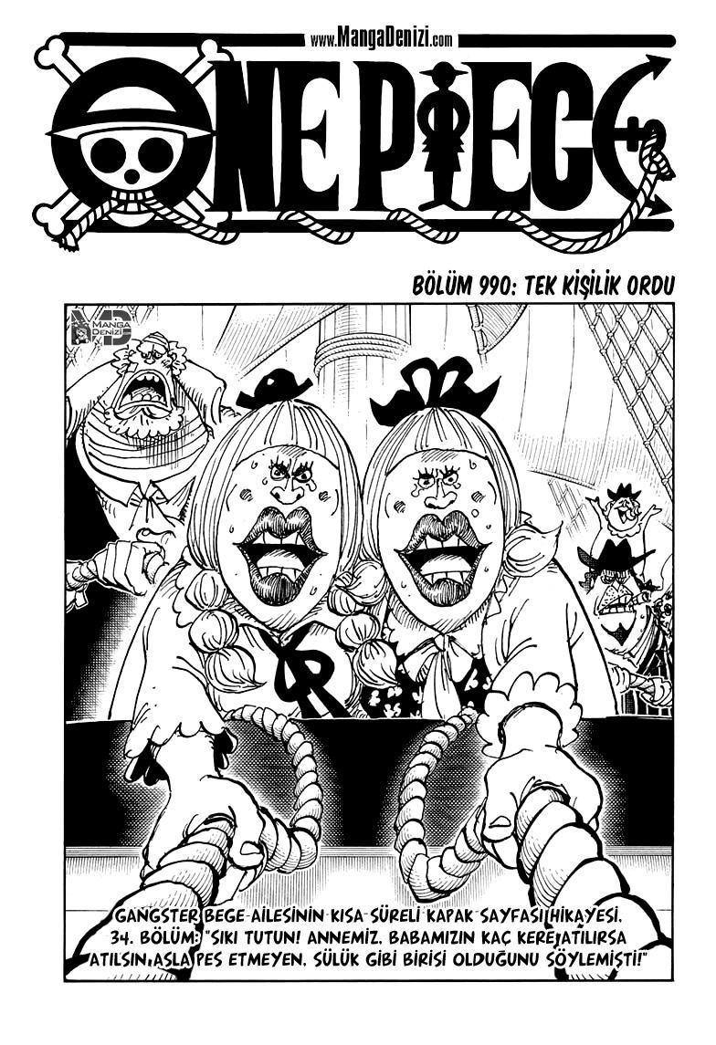 One Piece mangasının 0990 bölümünün 2. sayfasını okuyorsunuz.