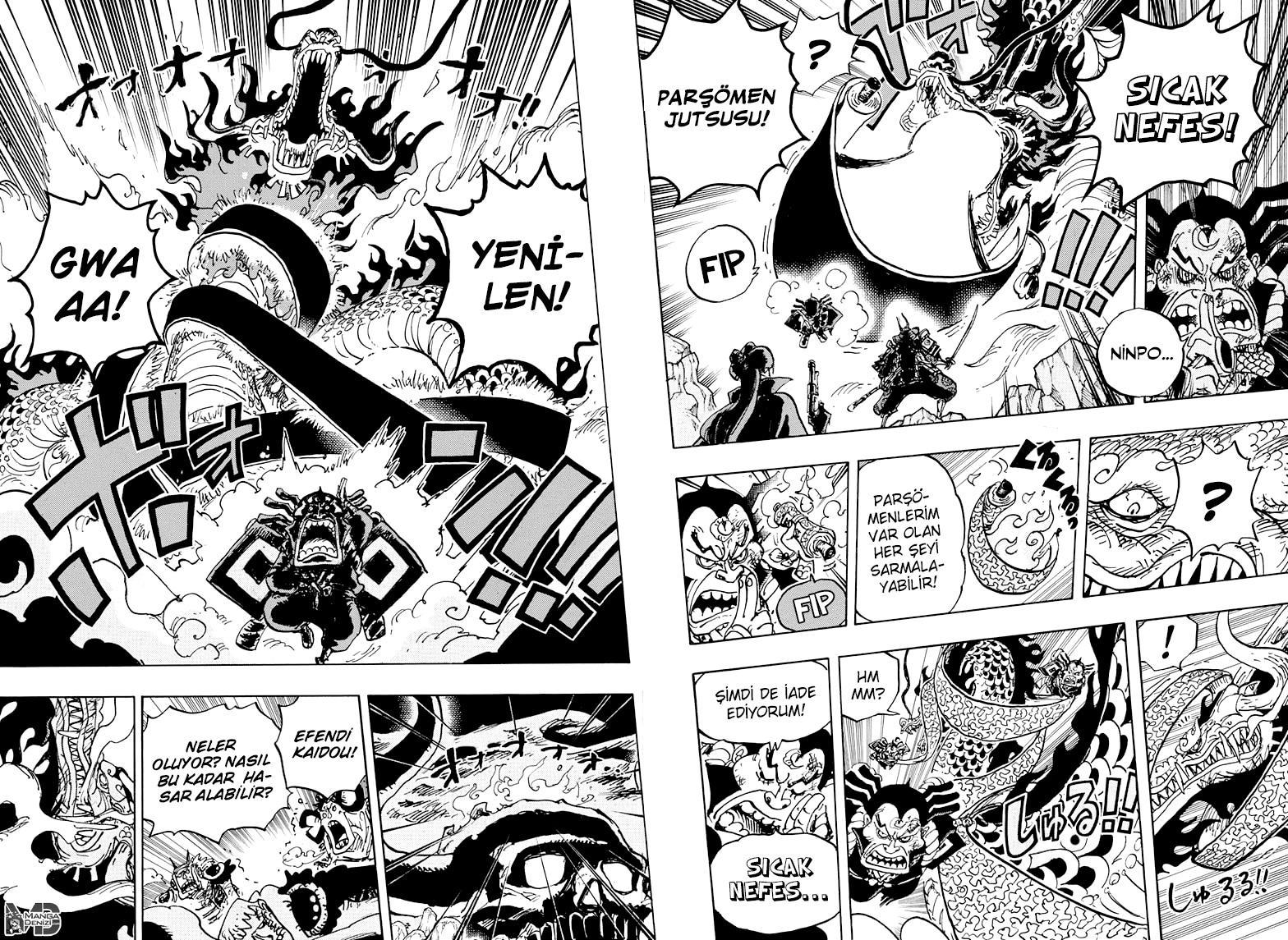 One Piece mangasının 0992 bölümünün 13. sayfasını okuyorsunuz.