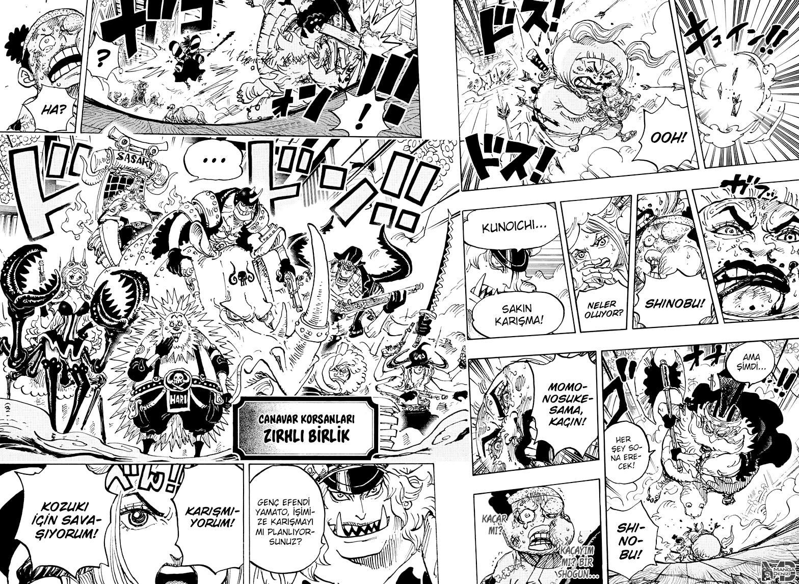 One Piece mangasının 0993 bölümünün 13. sayfasını okuyorsunuz.