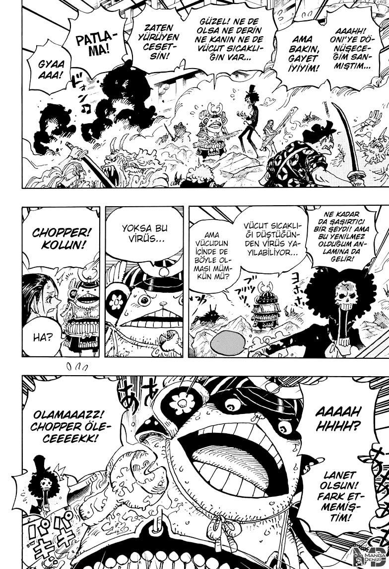 One Piece mangasının 0995 bölümünün 11. sayfasını okuyorsunuz.