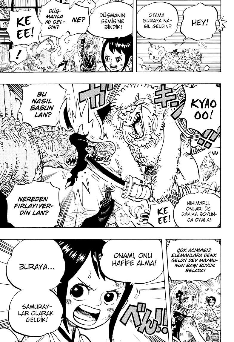 One Piece mangasının 0996 bölümünün 4. sayfasını okuyorsunuz.