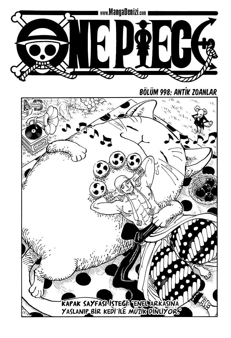 One Piece mangasının 0998 bölümünün 2. sayfasını okuyorsunuz.