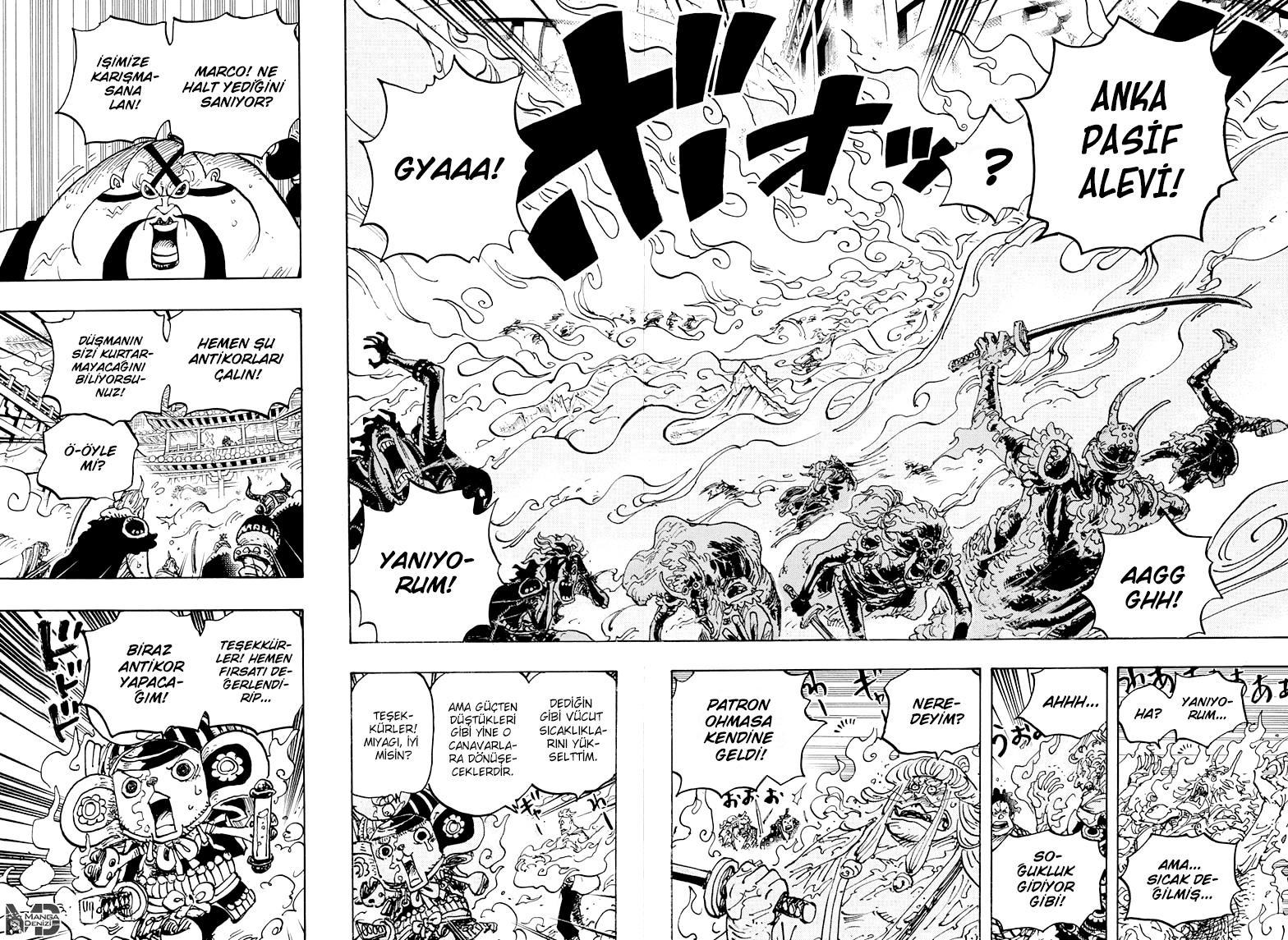 One Piece mangasının 0998 bölümünün 5. sayfasını okuyorsunuz.