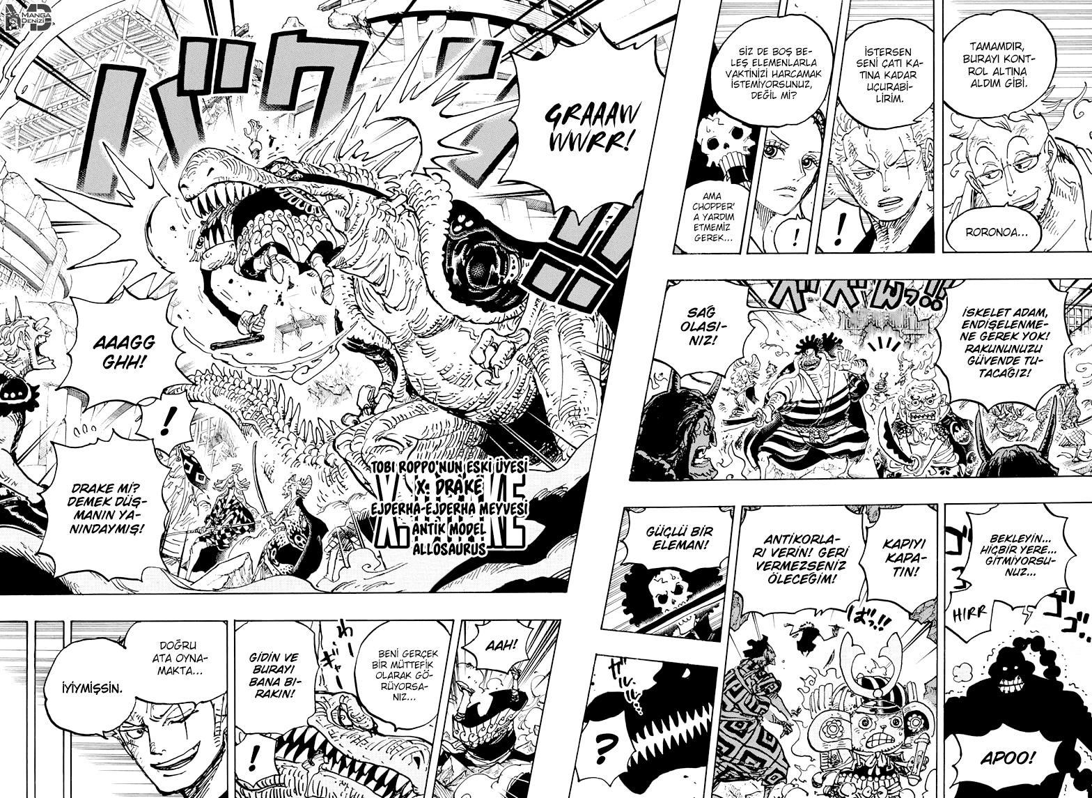 One Piece mangasının 0998 bölümünün 6. sayfasını okuyorsunuz.