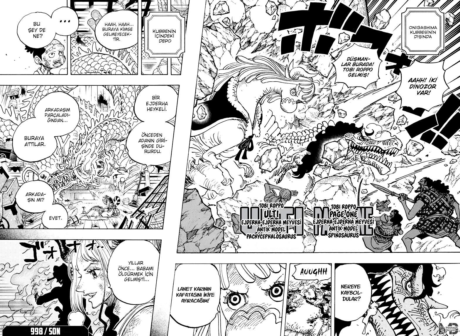 One Piece mangasının 0998 bölümünün 12. sayfasını okuyorsunuz.