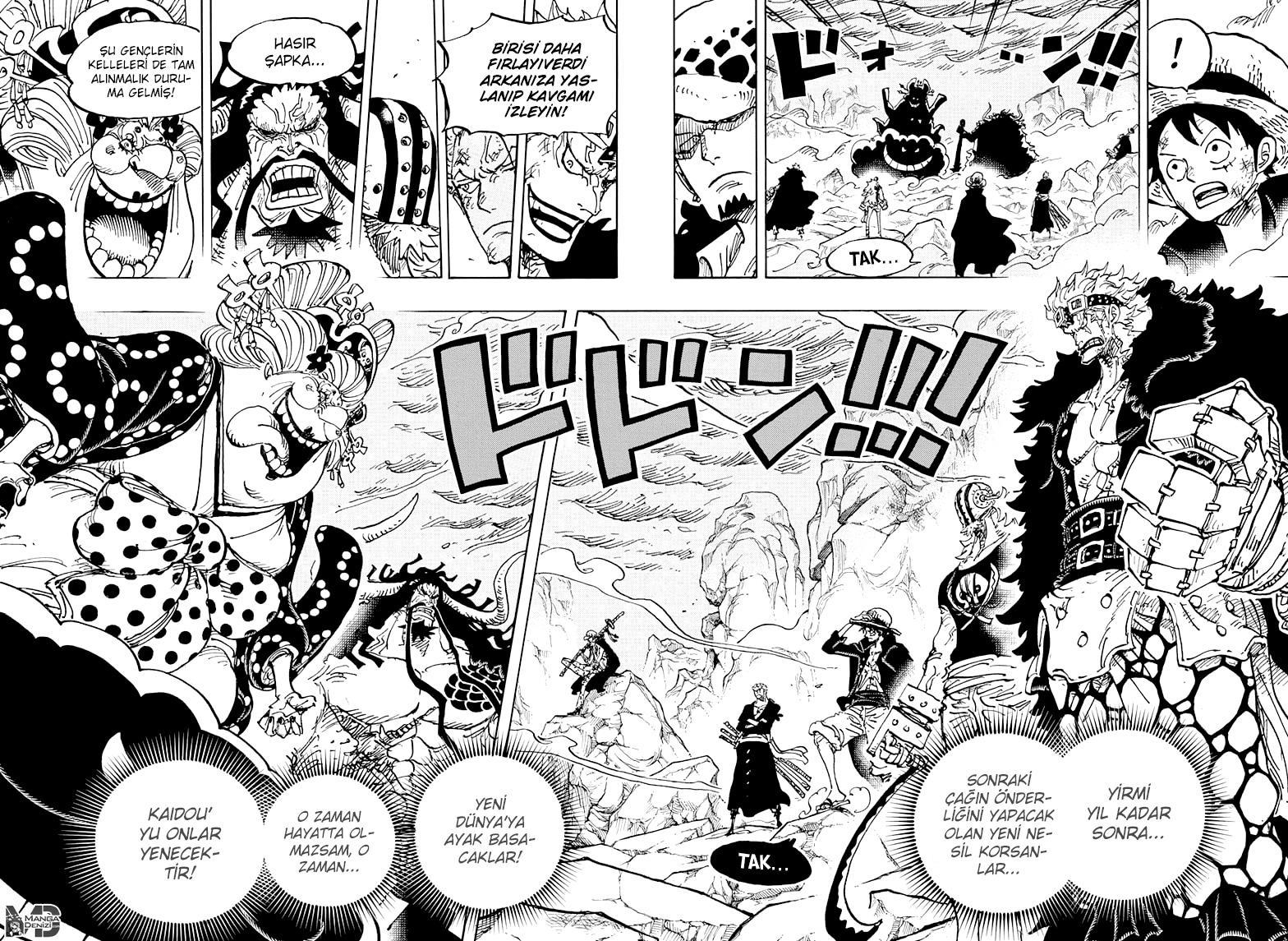 One Piece mangasının 1000 bölümünün 10. sayfasını okuyorsunuz.