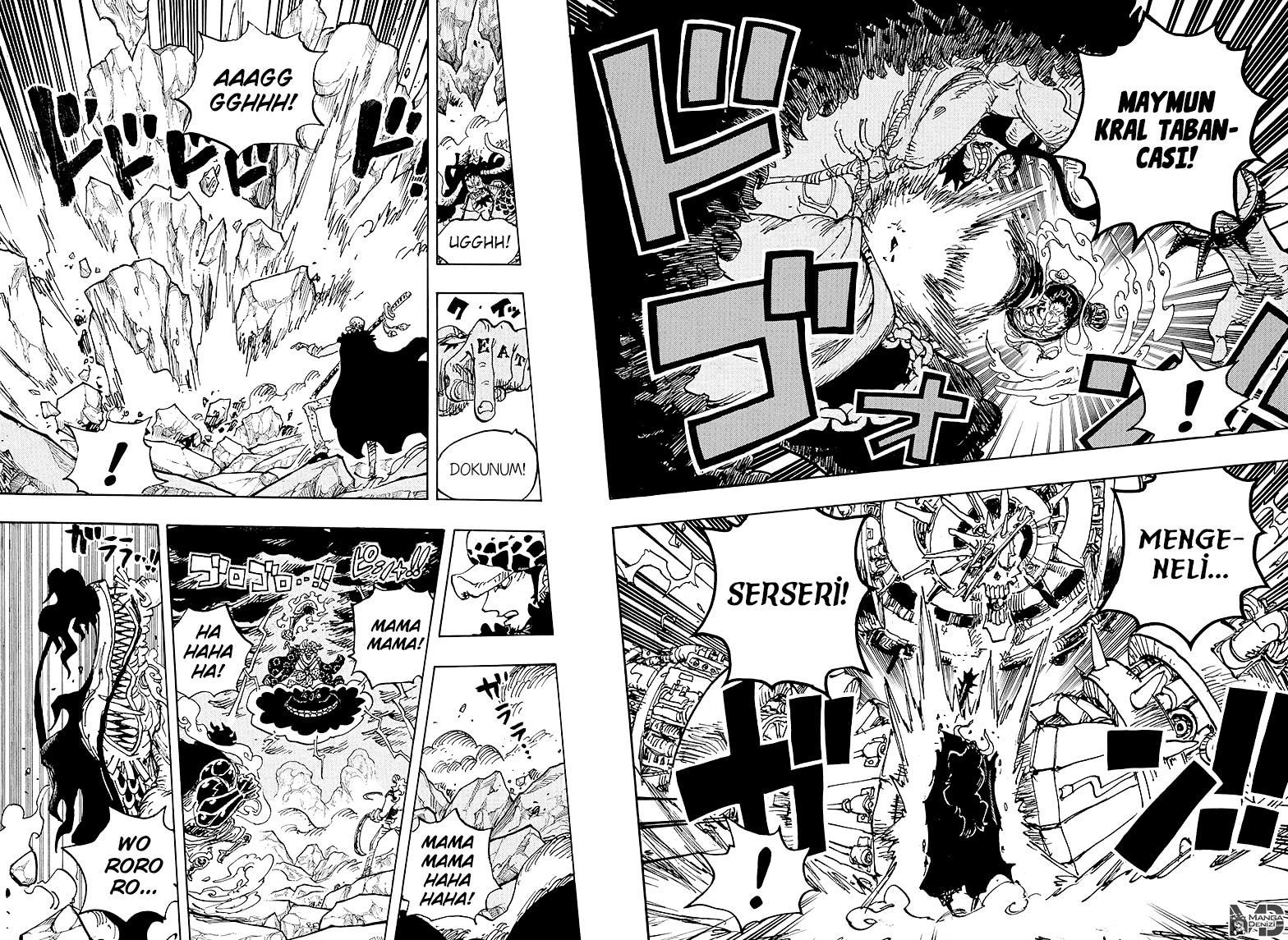 One Piece mangasının 1001 bölümünün 14. sayfasını okuyorsunuz.