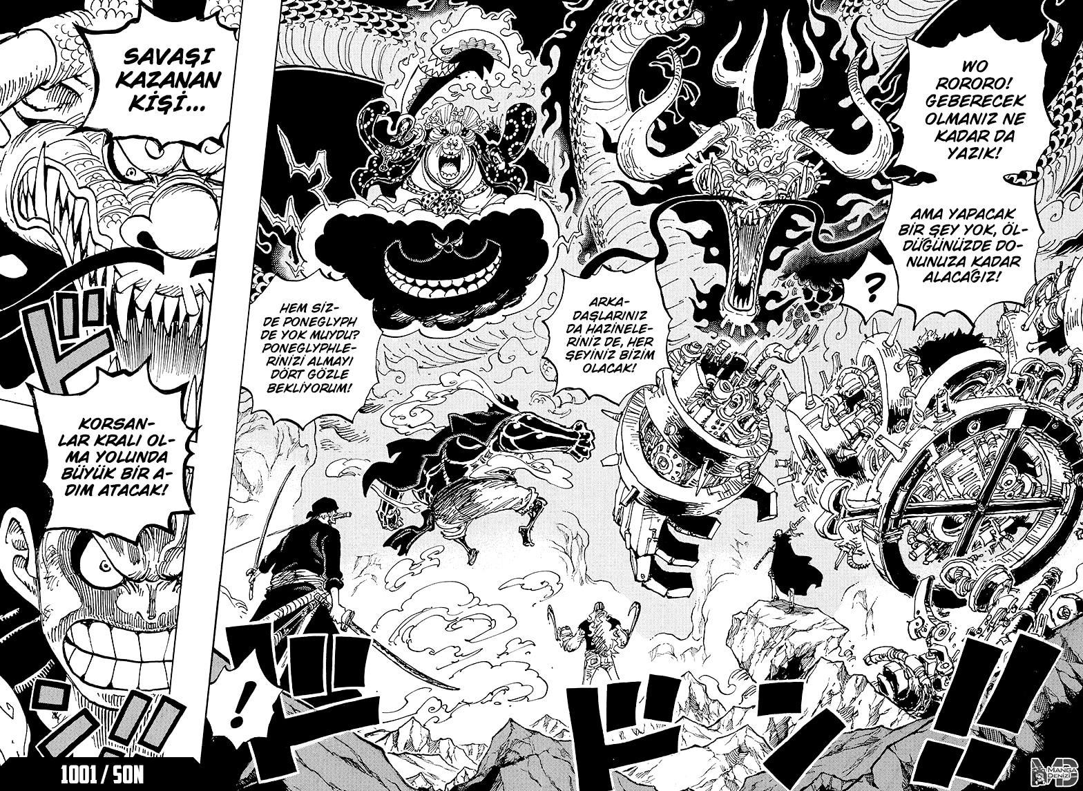 One Piece mangasının 1001 bölümünün 15. sayfasını okuyorsunuz.