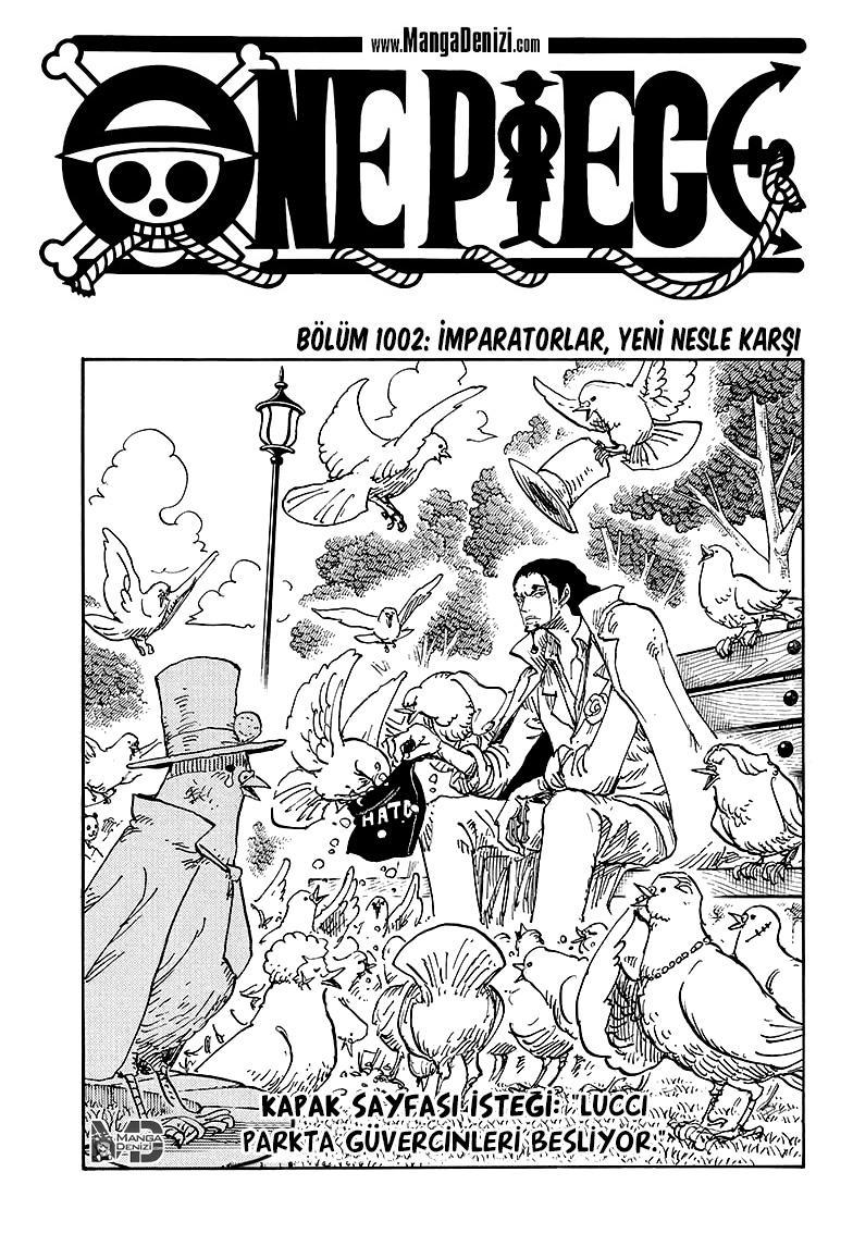 One Piece mangasının 1002 bölümünün 2. sayfasını okuyorsunuz.