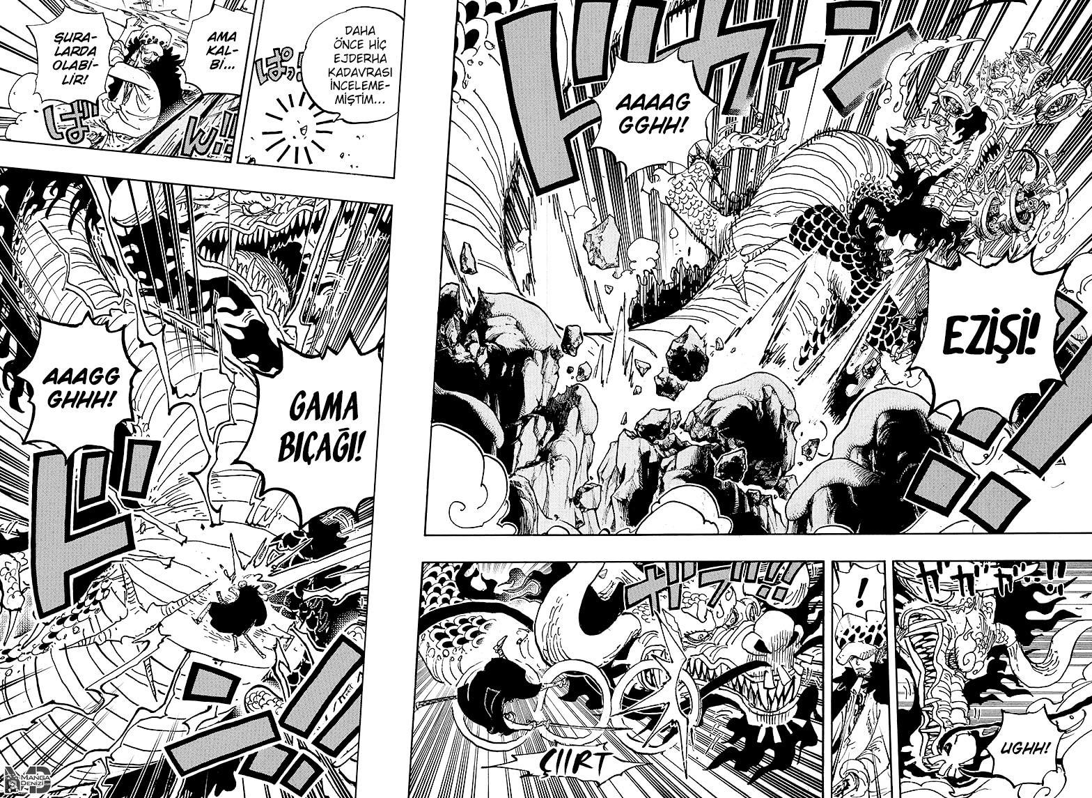 One Piece mangasının 1002 bölümünün 6. sayfasını okuyorsunuz.