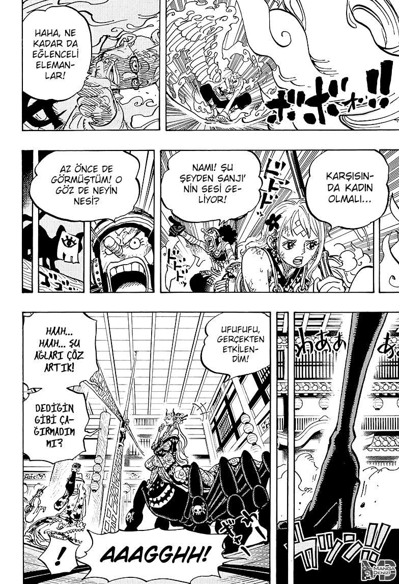 One Piece mangasının 1005 bölümünün 9. sayfasını okuyorsunuz.