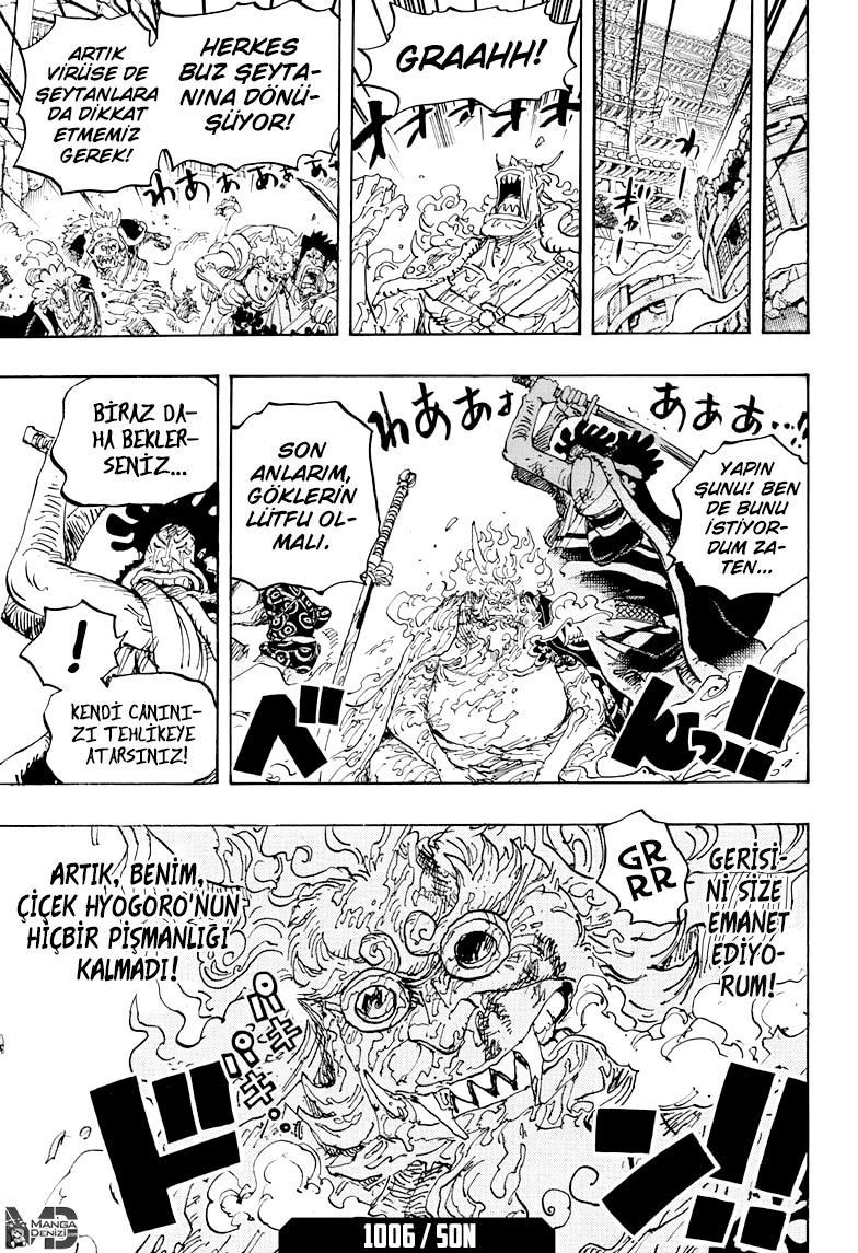 One Piece mangasının 1006 bölümünün 19. sayfasını okuyorsunuz.