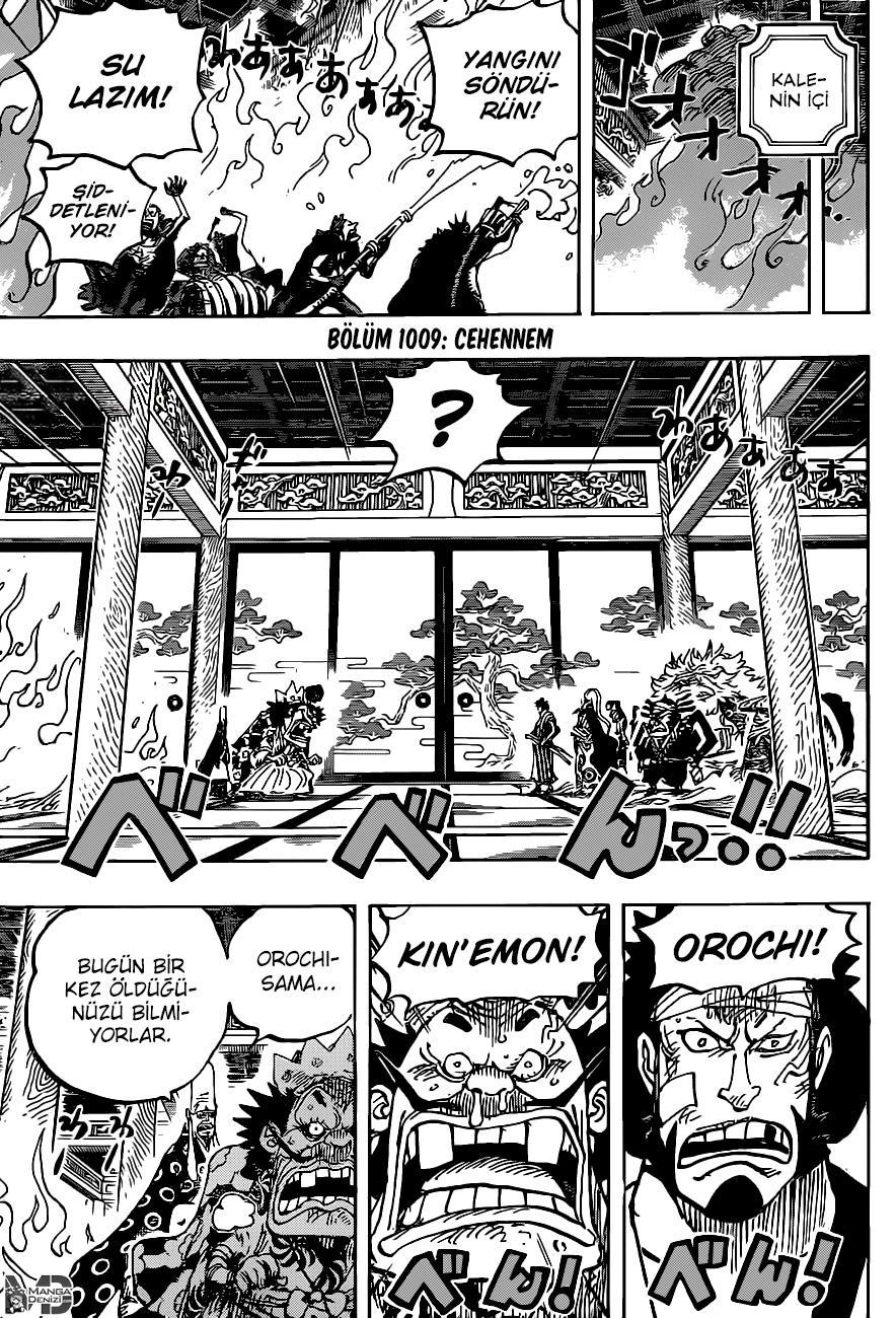One Piece mangasının 1009 bölümünün 3. sayfasını okuyorsunuz.