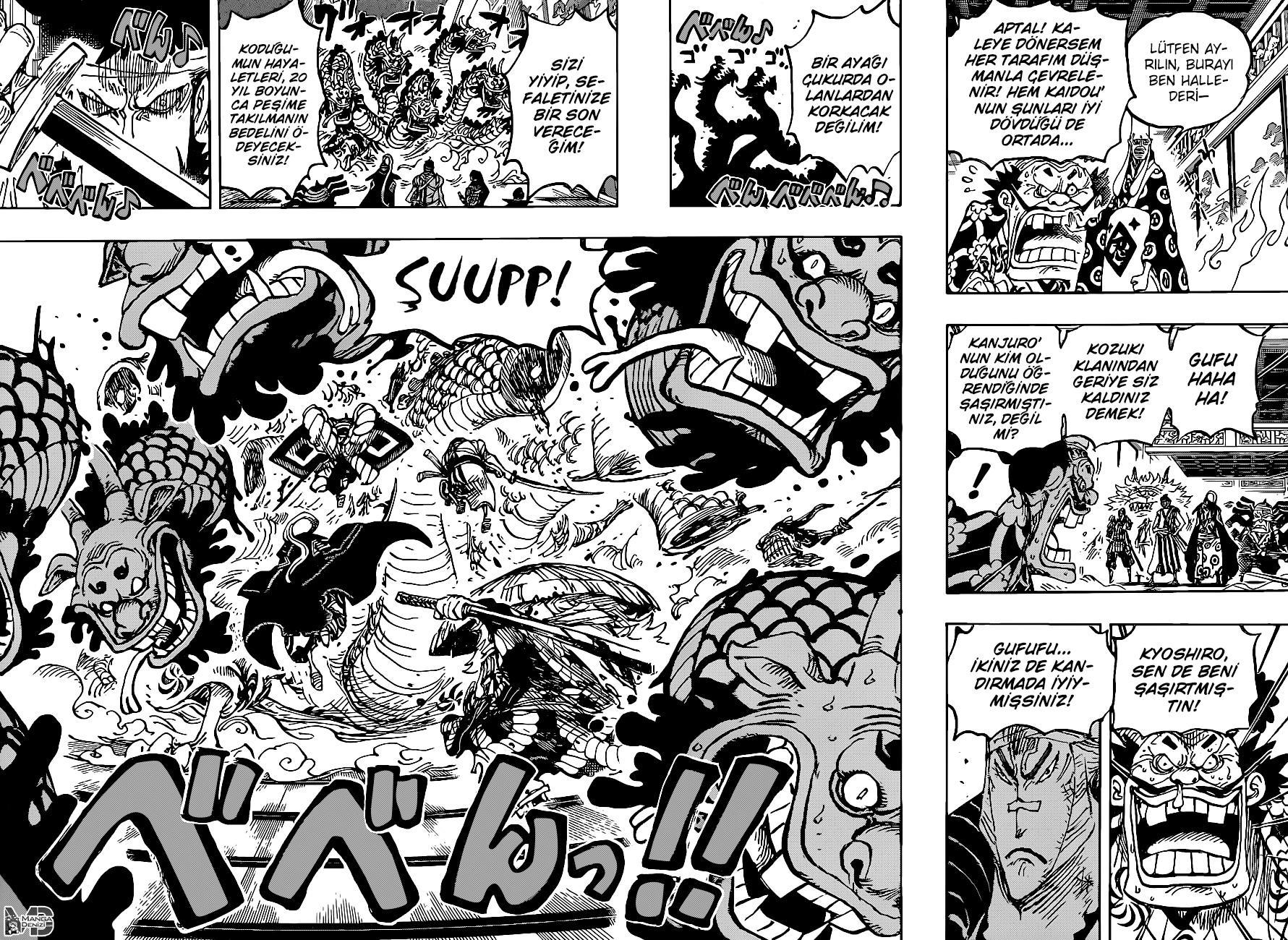 One Piece mangasının 1009 bölümünün 4. sayfasını okuyorsunuz.
