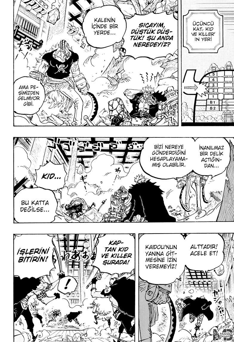 One Piece mangasının 1011 bölümünün 8. sayfasını okuyorsunuz.