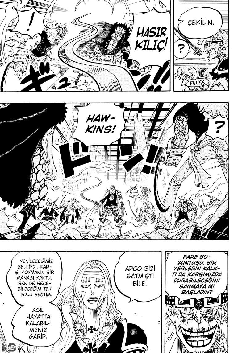 One Piece mangasının 1011 bölümünün 9. sayfasını okuyorsunuz.