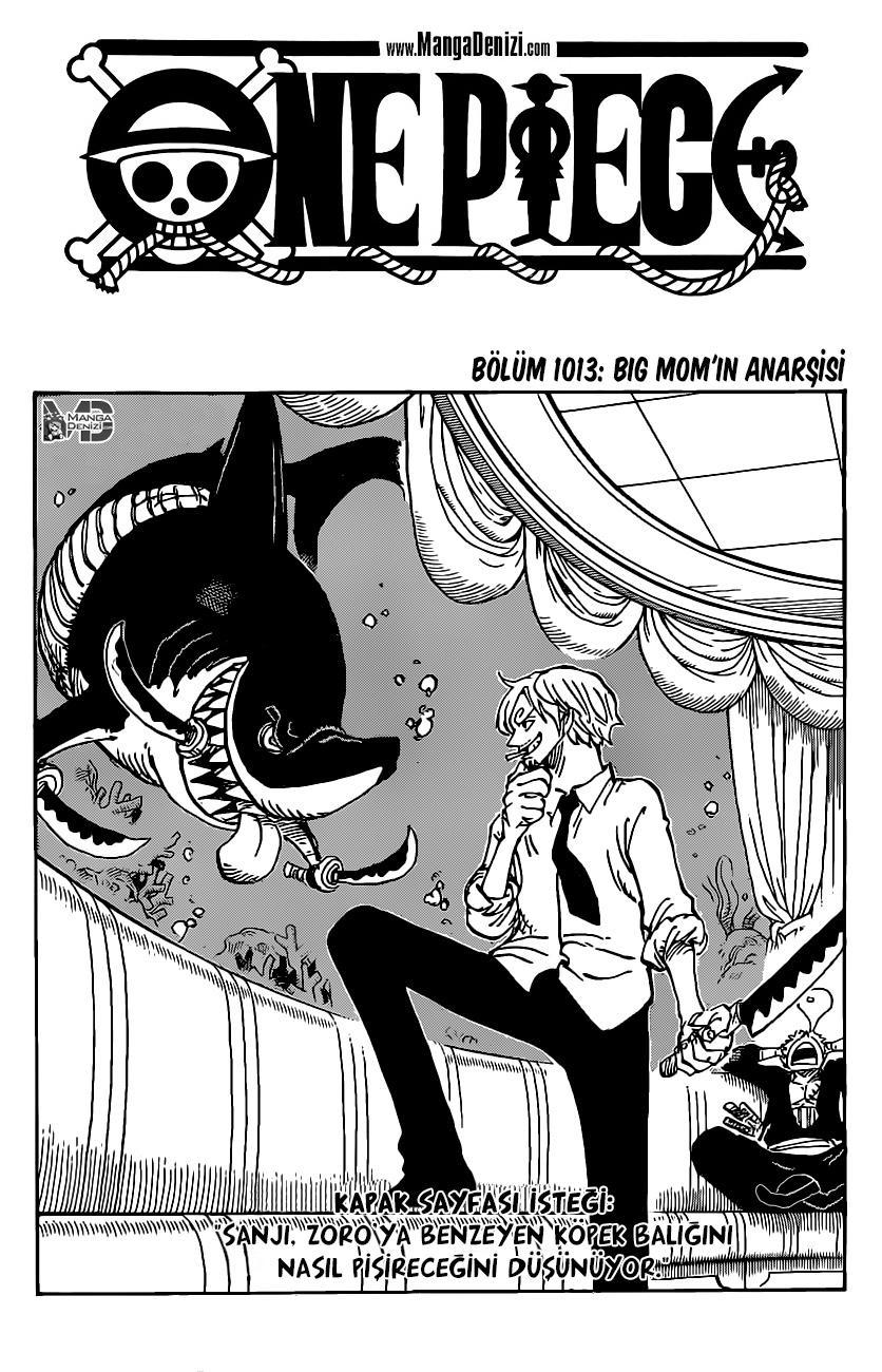 One Piece mangasının 1013 bölümünün 2. sayfasını okuyorsunuz.