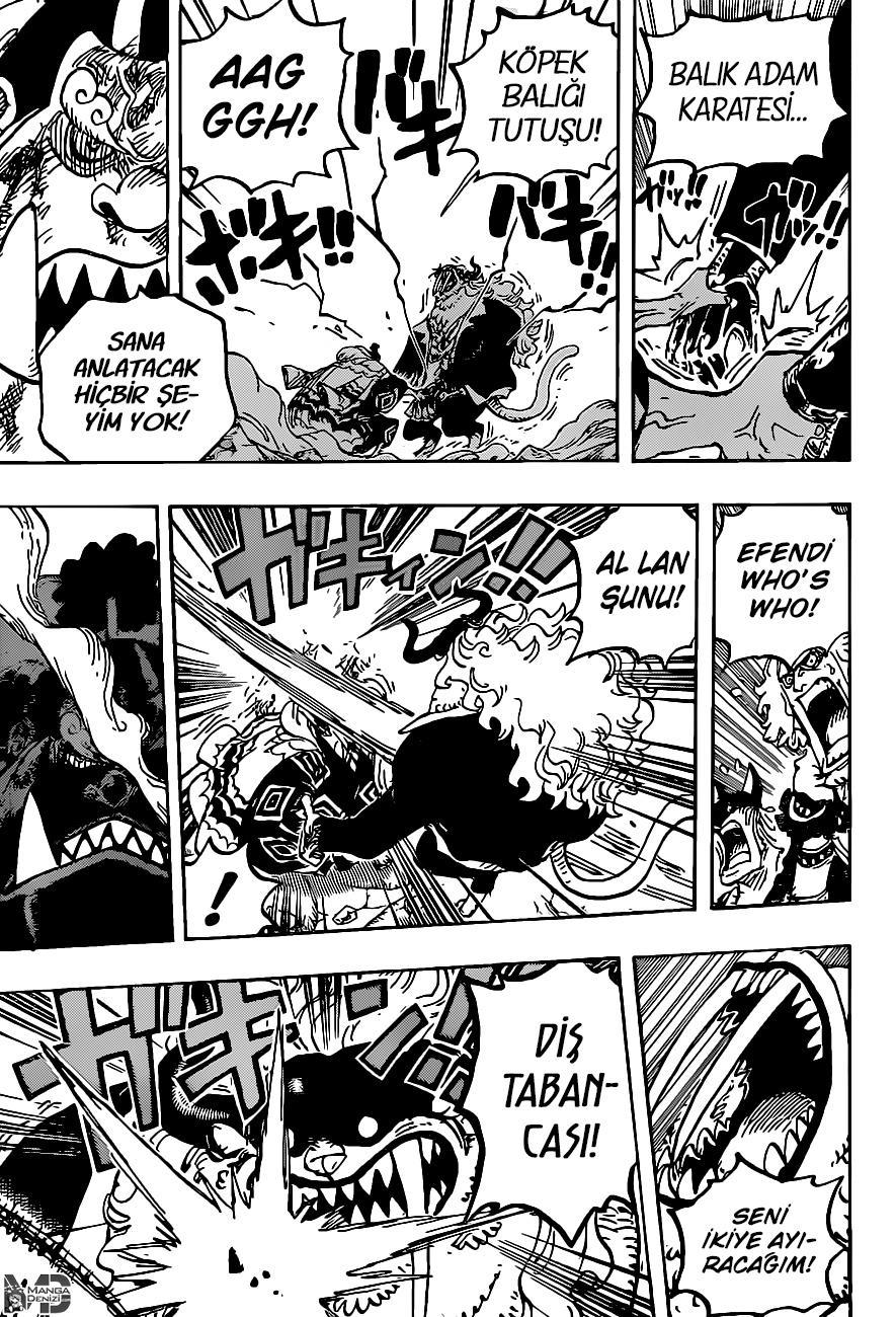 One Piece mangasının 1018 bölümünün 16. sayfasını okuyorsunuz.