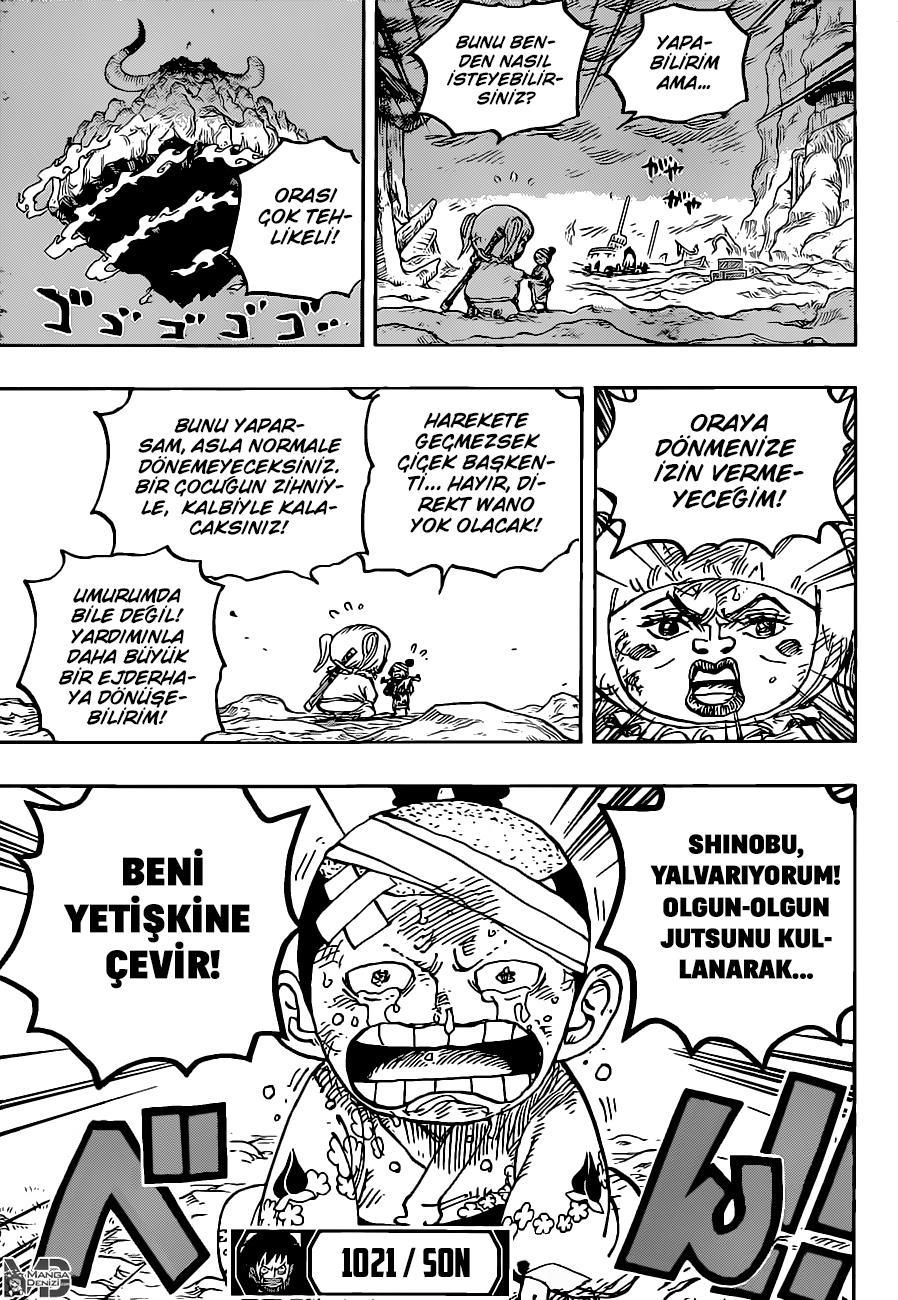 One Piece mangasının 1021 bölümünün 16. sayfasını okuyorsunuz.