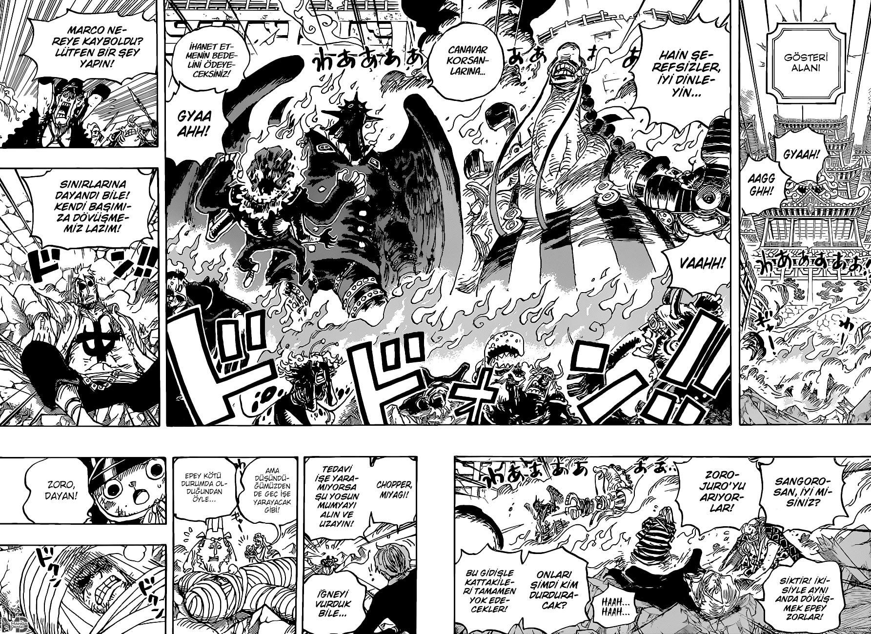 One Piece mangasının 1022 bölümünün 11. sayfasını okuyorsunuz.