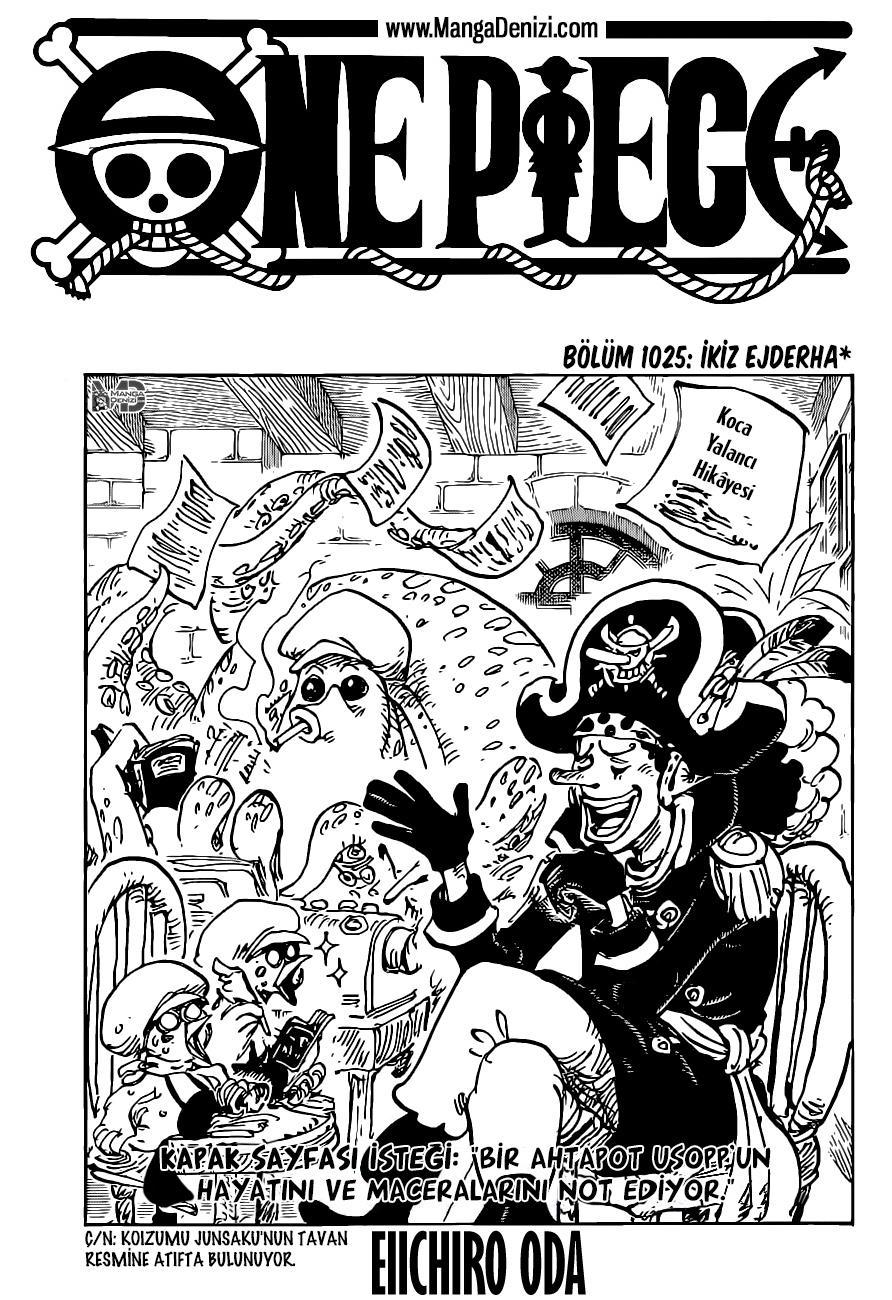 One Piece mangasının 1025 bölümünün 2. sayfasını okuyorsunuz.