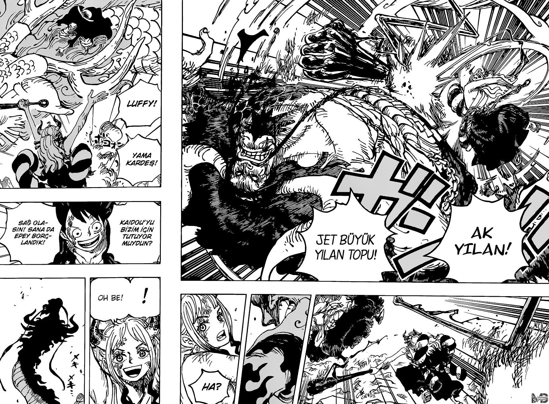 One Piece mangasının 1025 bölümünün 16. sayfasını okuyorsunuz.