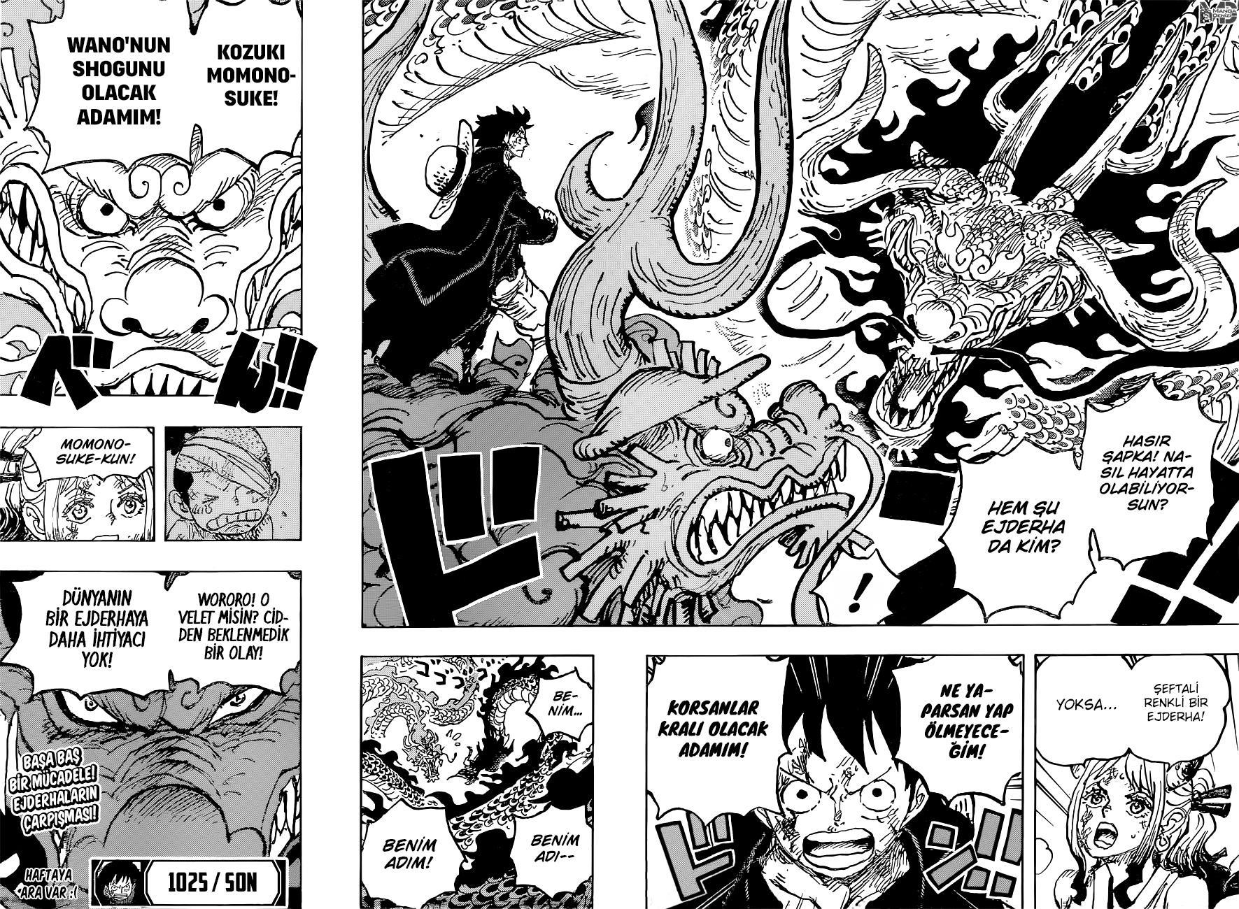 One Piece mangasının 1025 bölümünün 17. sayfasını okuyorsunuz.