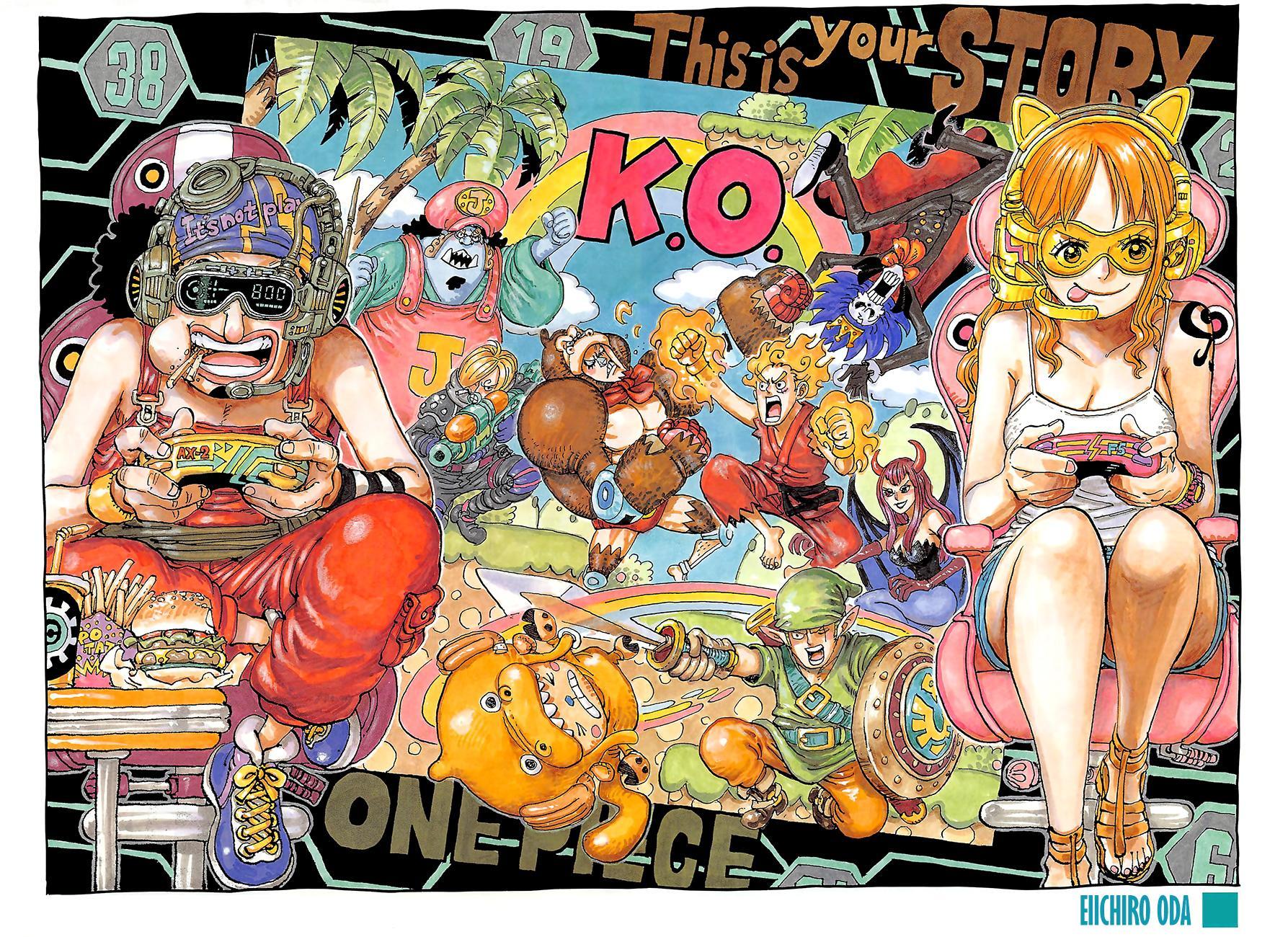 One Piece - Bölüm 1034 Sanji, Queen'e Karşı Oku