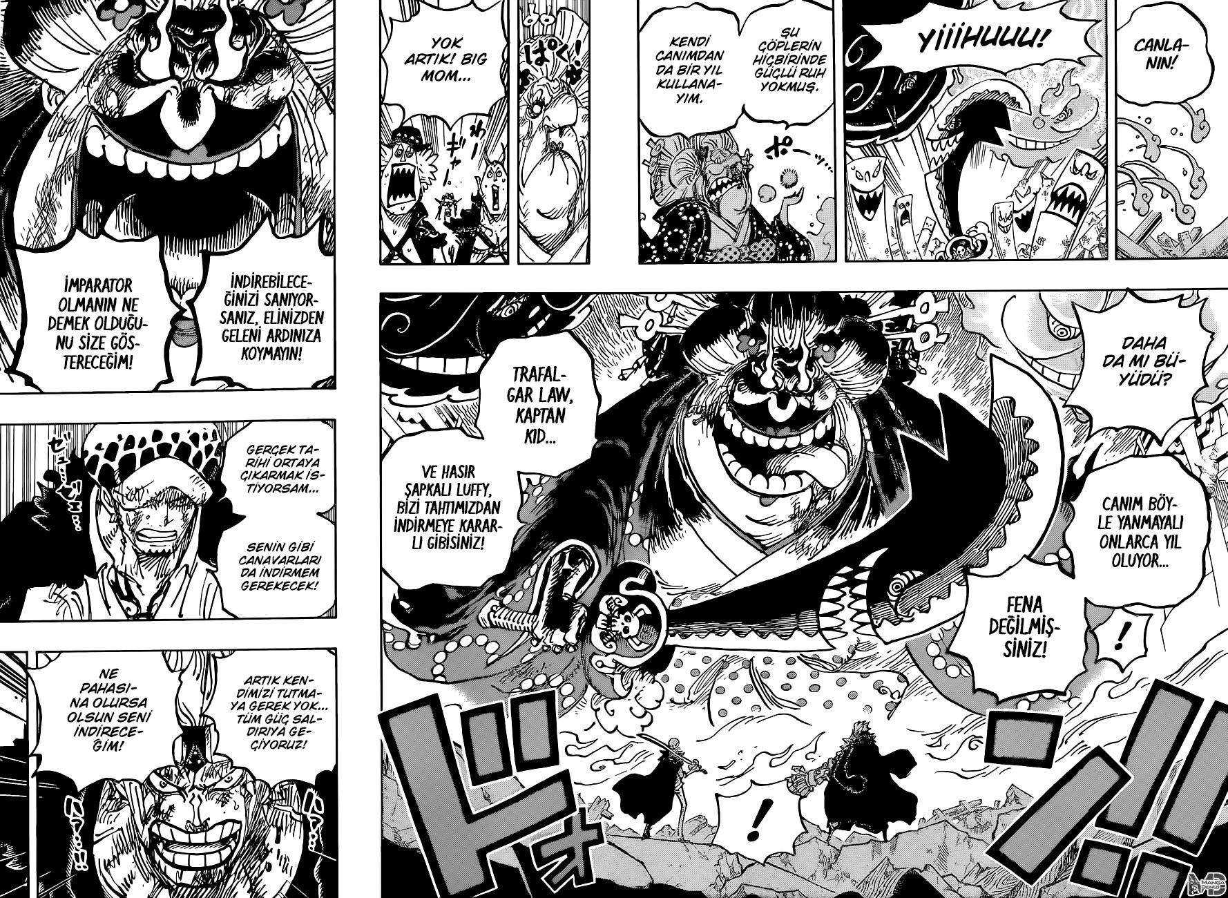 One Piece mangasının 1031 bölümünün 6. sayfasını okuyorsunuz.