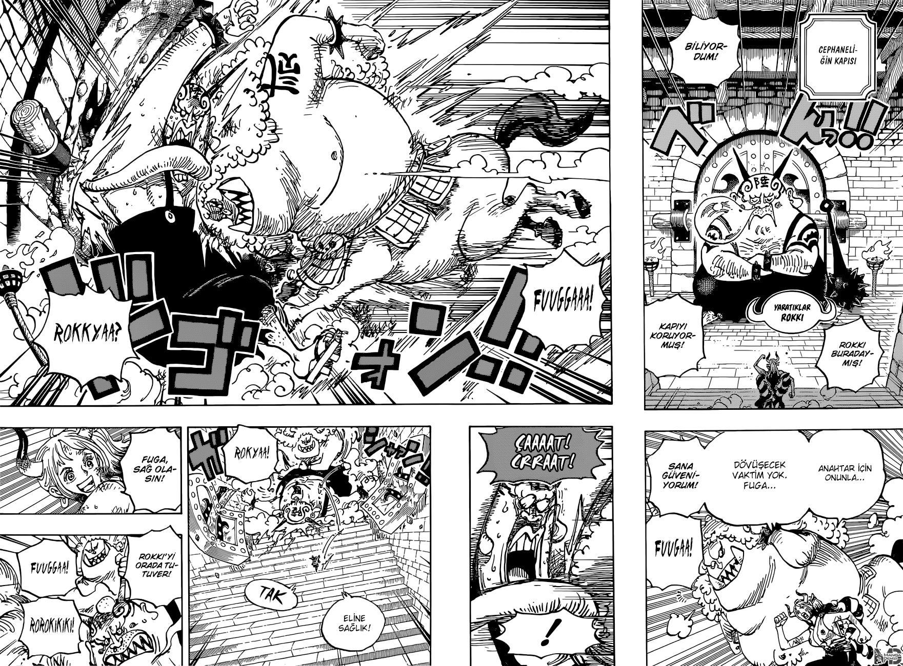 One Piece mangasının 1036 bölümünün 8. sayfasını okuyorsunuz.